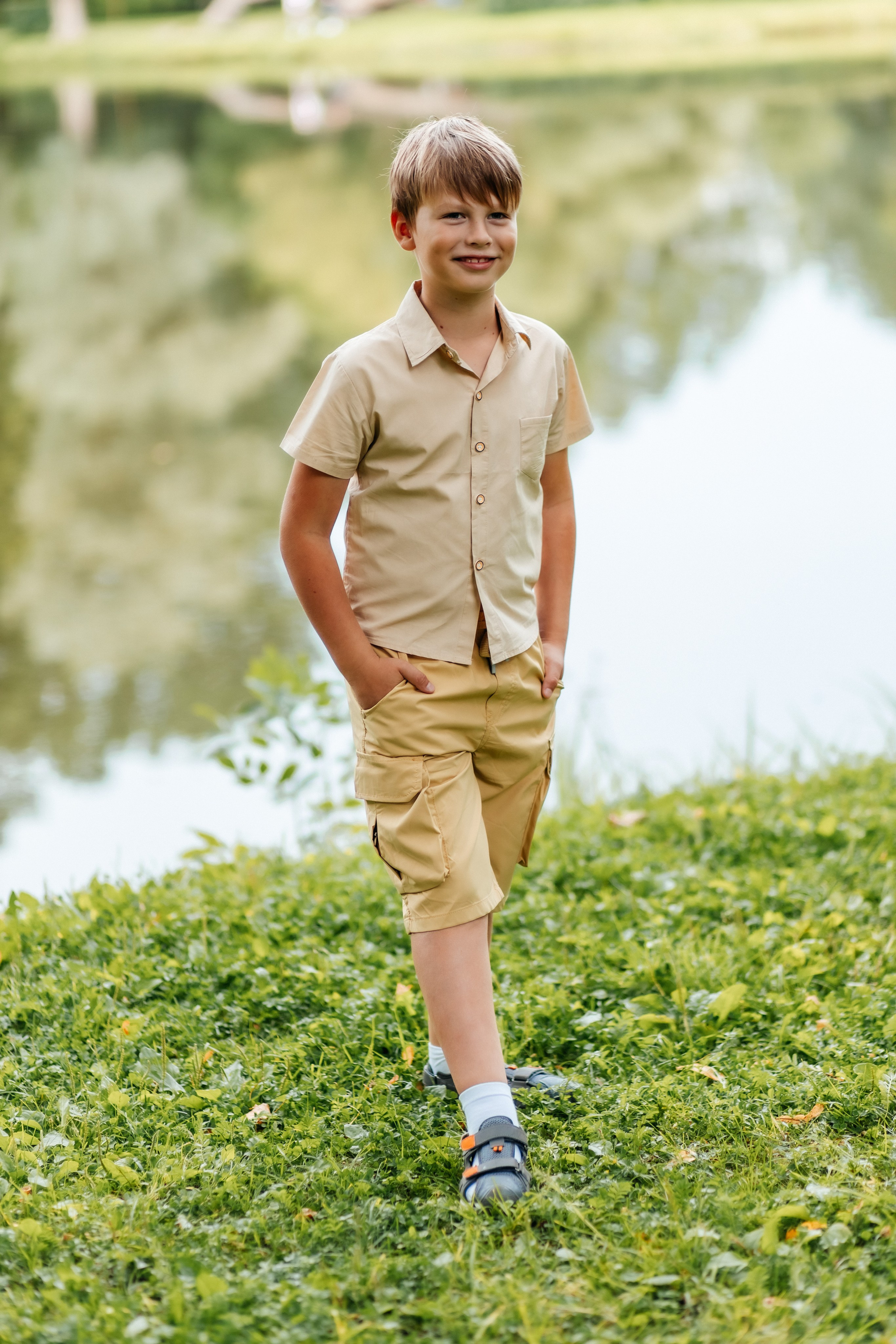 Детская фотосессия в парке