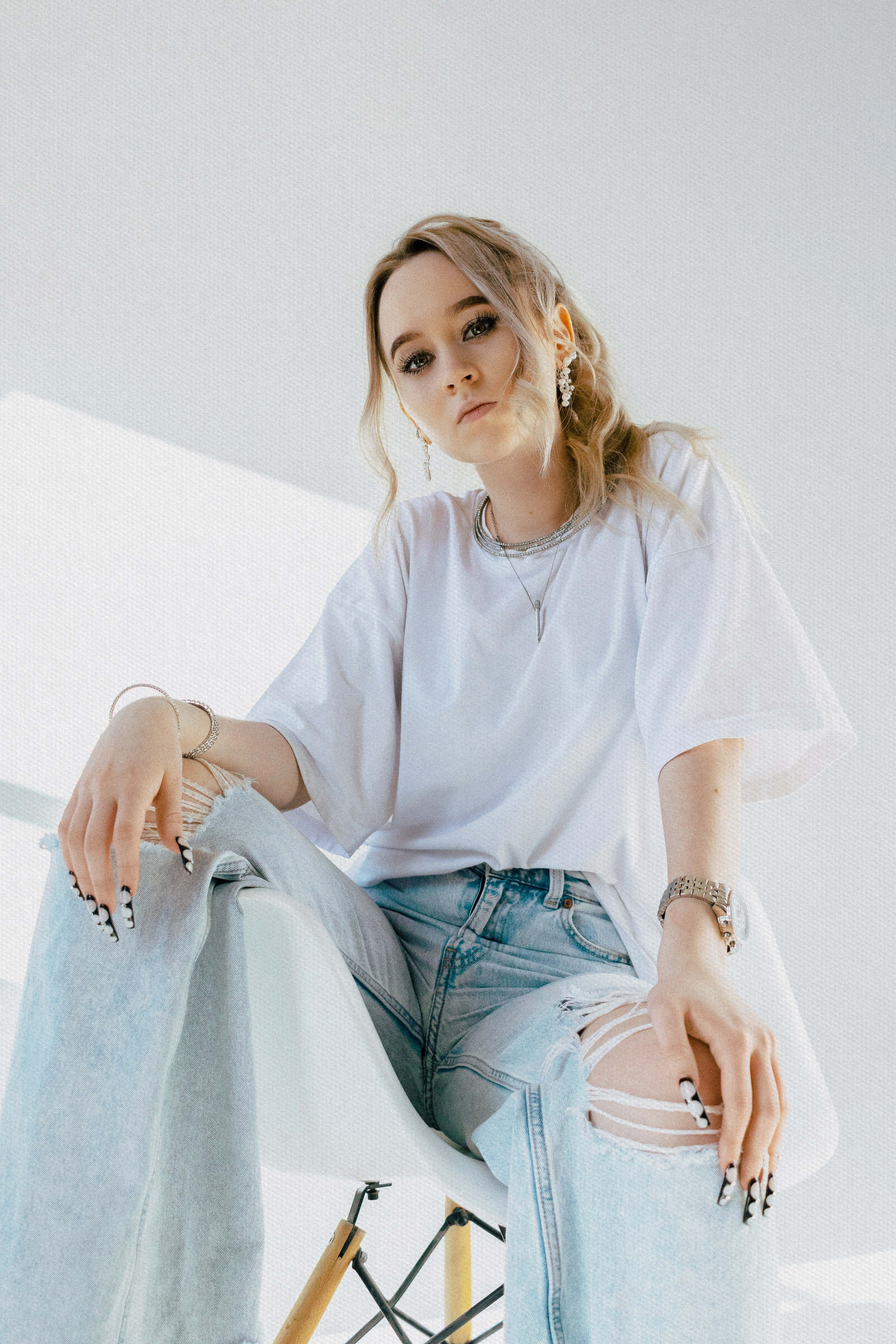 Съемка на циклораме. Портретный фотограф Москва