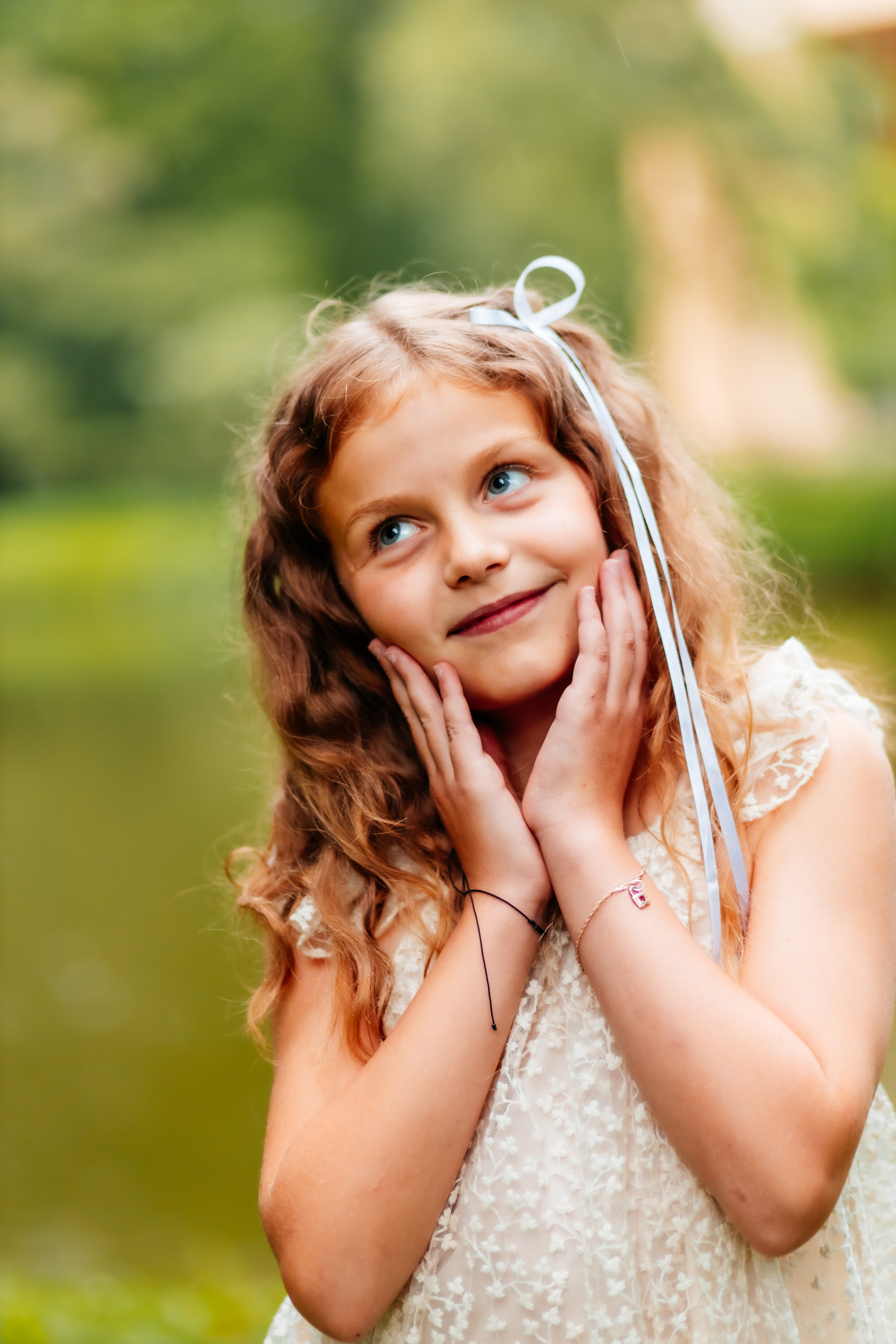 Фотосессия мама и дочка в парке