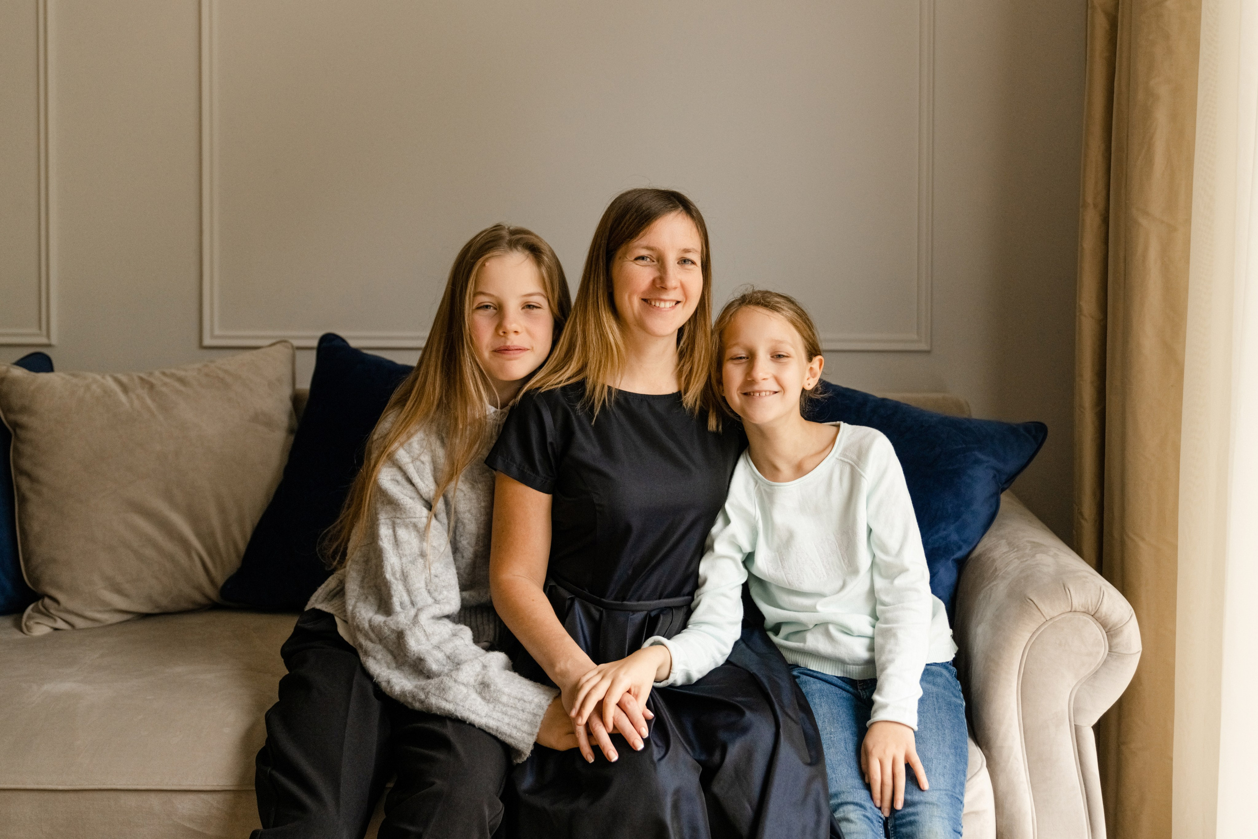 Семейная Фотосессия дома загородом. Свадебный и семейный фотограф в Санкт-Петербурге Олеся Еремеева