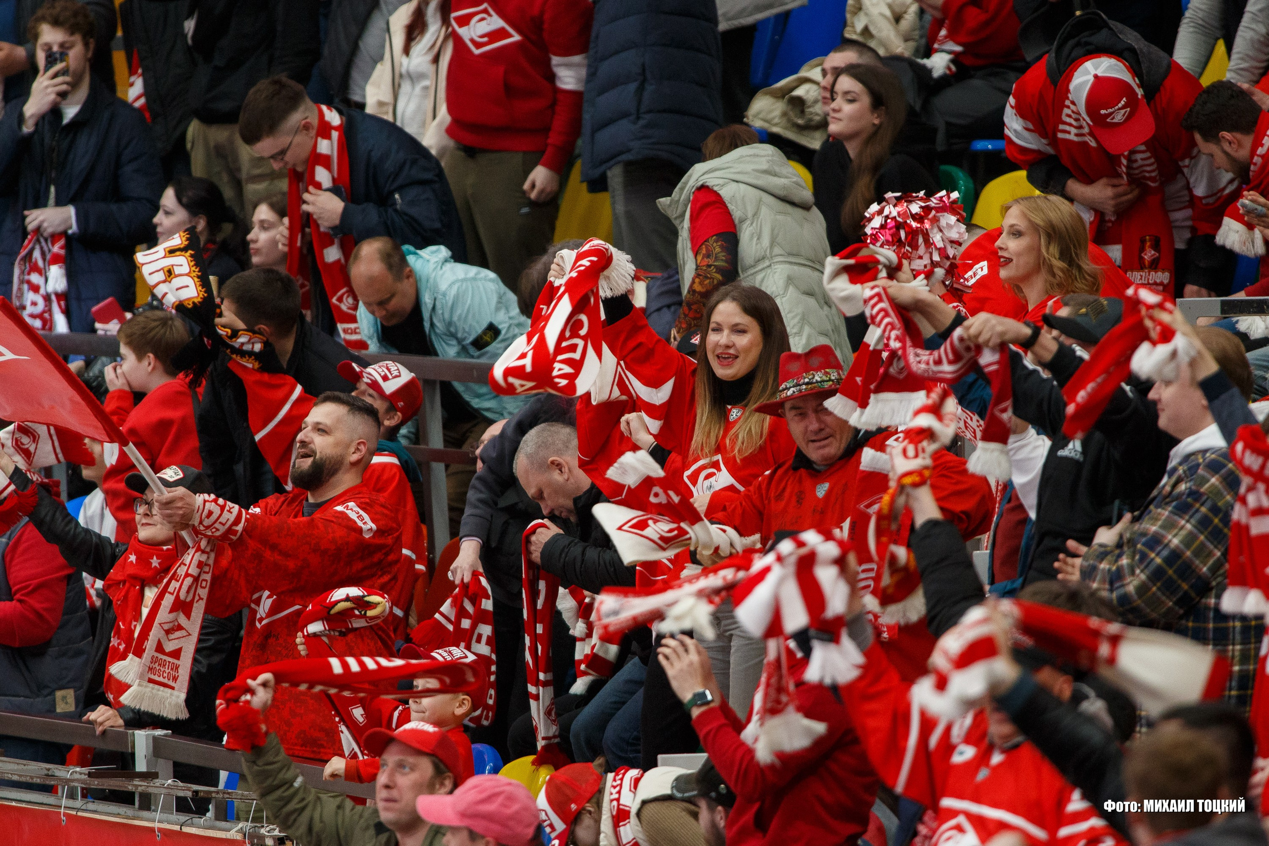 Фоторепортаж Финала Кубка Харламова. МХК Спартак (Москва) — СКА-1946 (Санкт-Петербург). Михаил Тоцкий портретный и репортажный фотограф в Москве