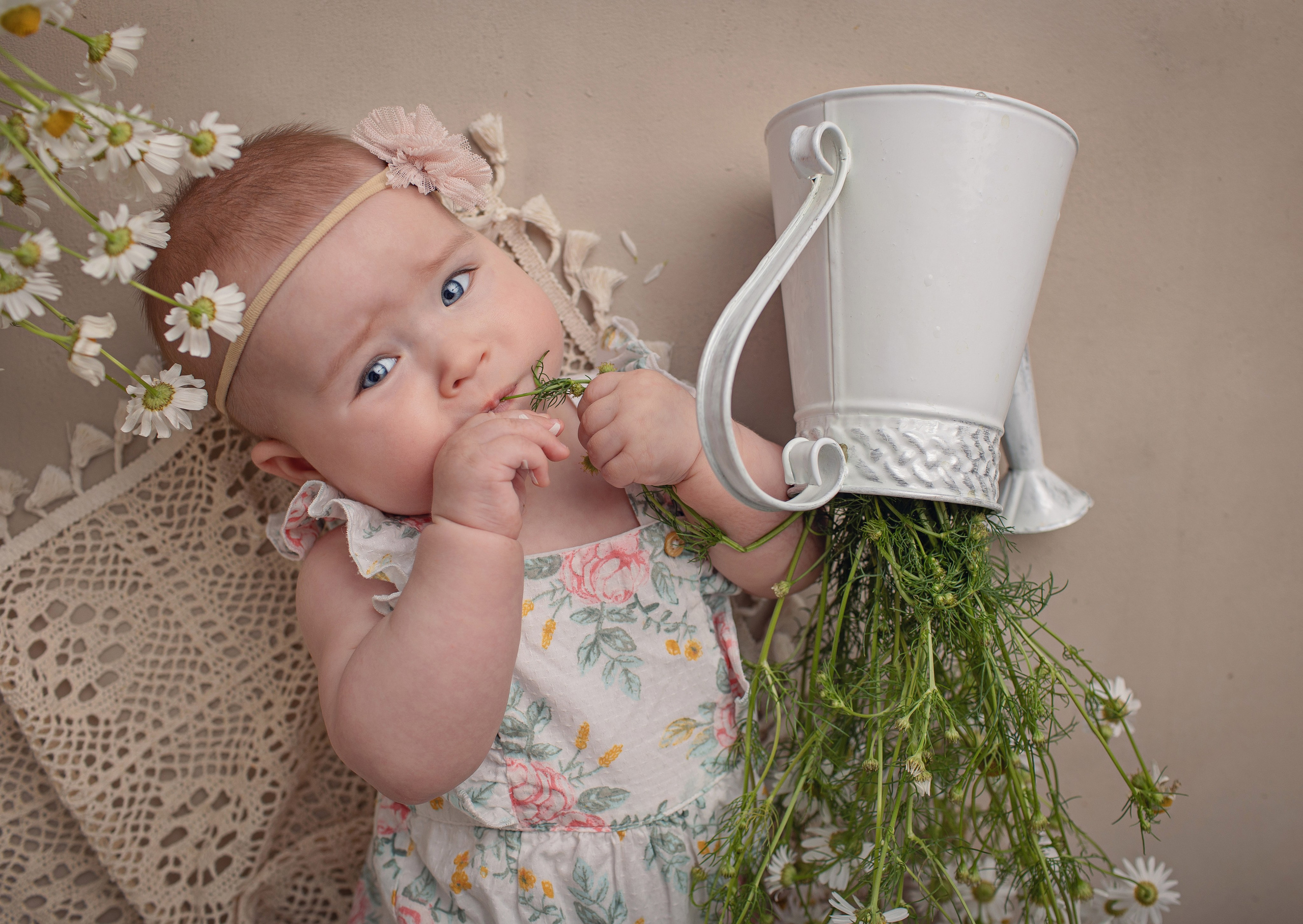 Фотосессия малышей до 1 года (3-6 мес, 6-9 мес, с 9-12 мес). Фотостудия для новорожденных и малышей в Твери — «На ручках»