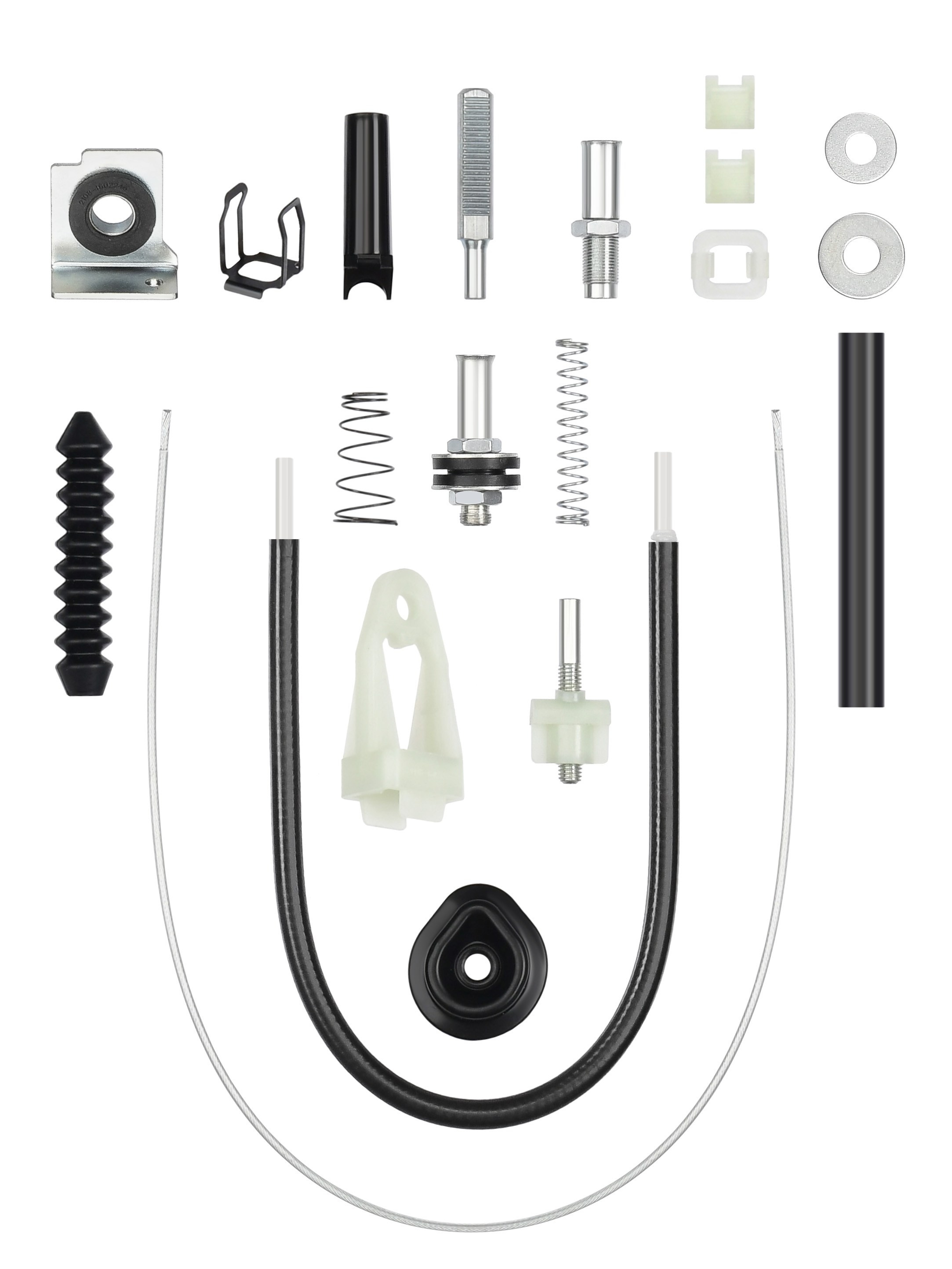 Автомобильный трос в разборе