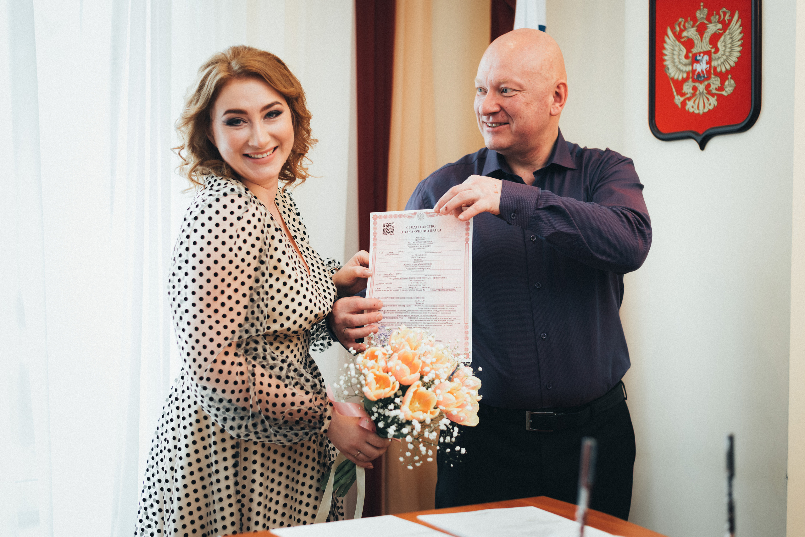 Маленькая позитивная Свадьба Михаила и Алесандры. Фотограф|КРЫМ| Владимир Комок