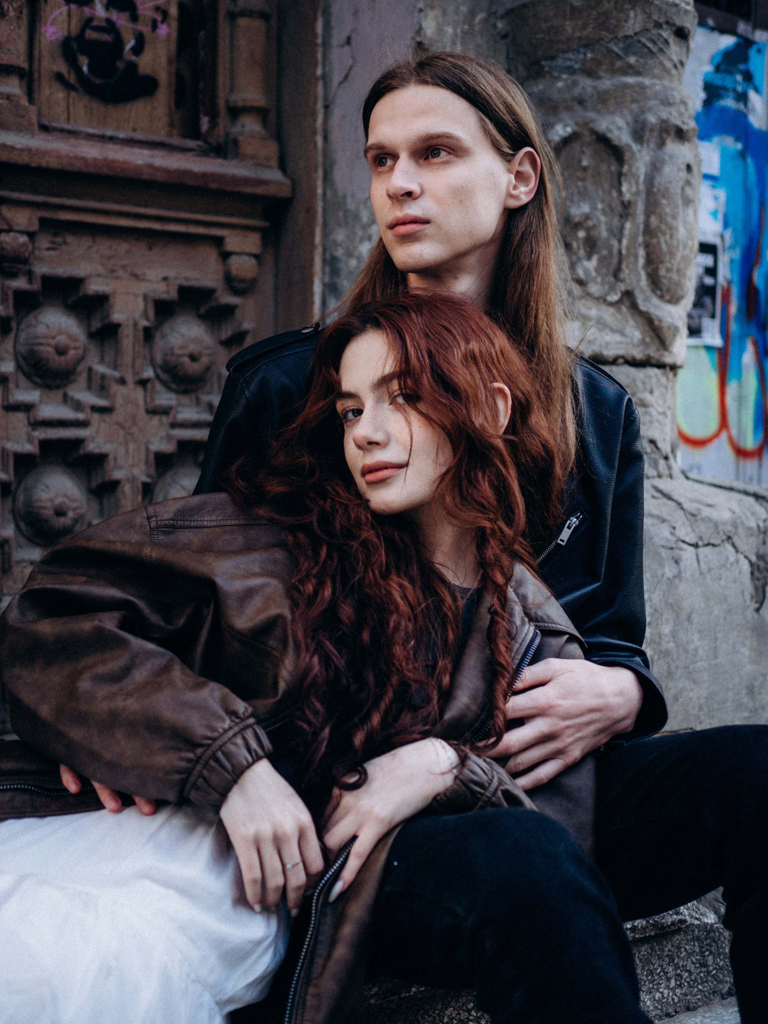 Прогулочная street фотосессия love story