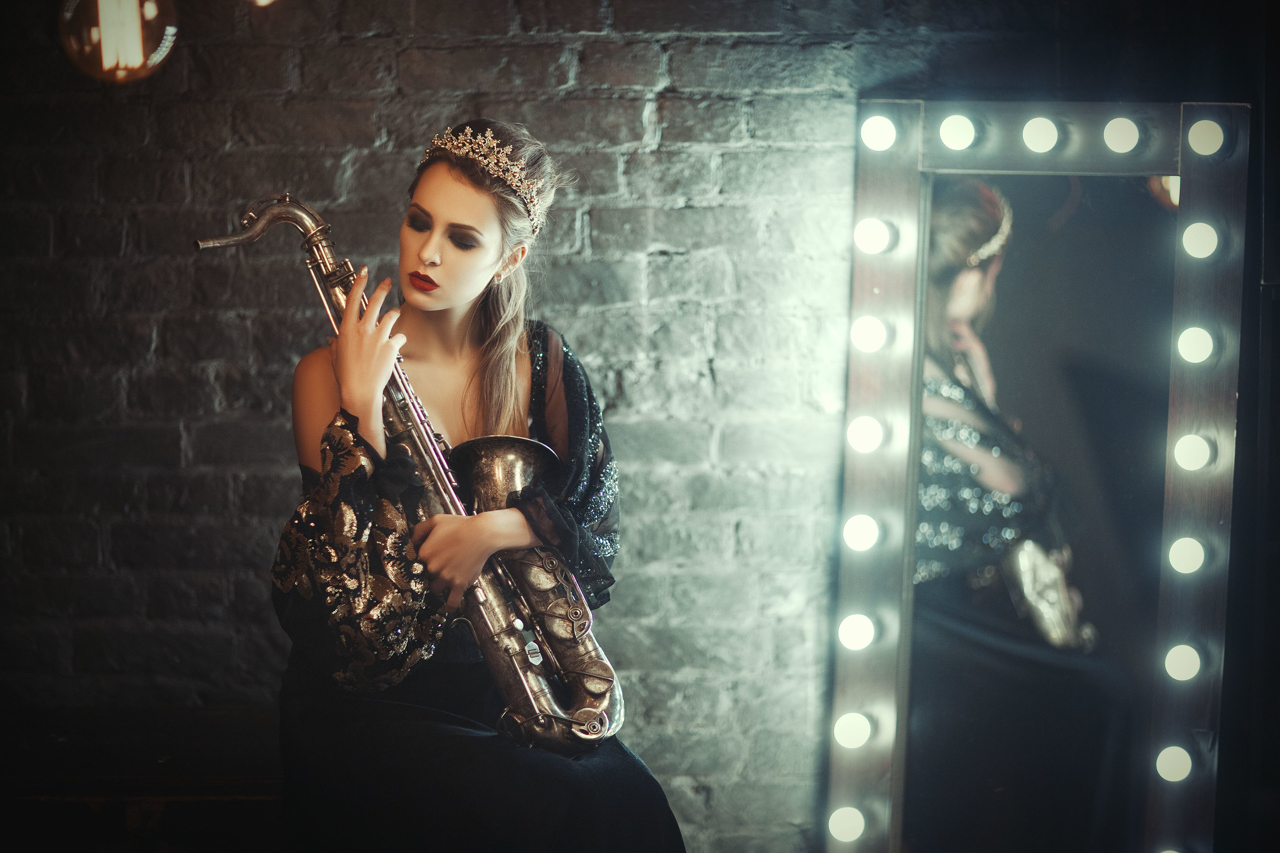 Jazz. Art photographer Katerina Klio