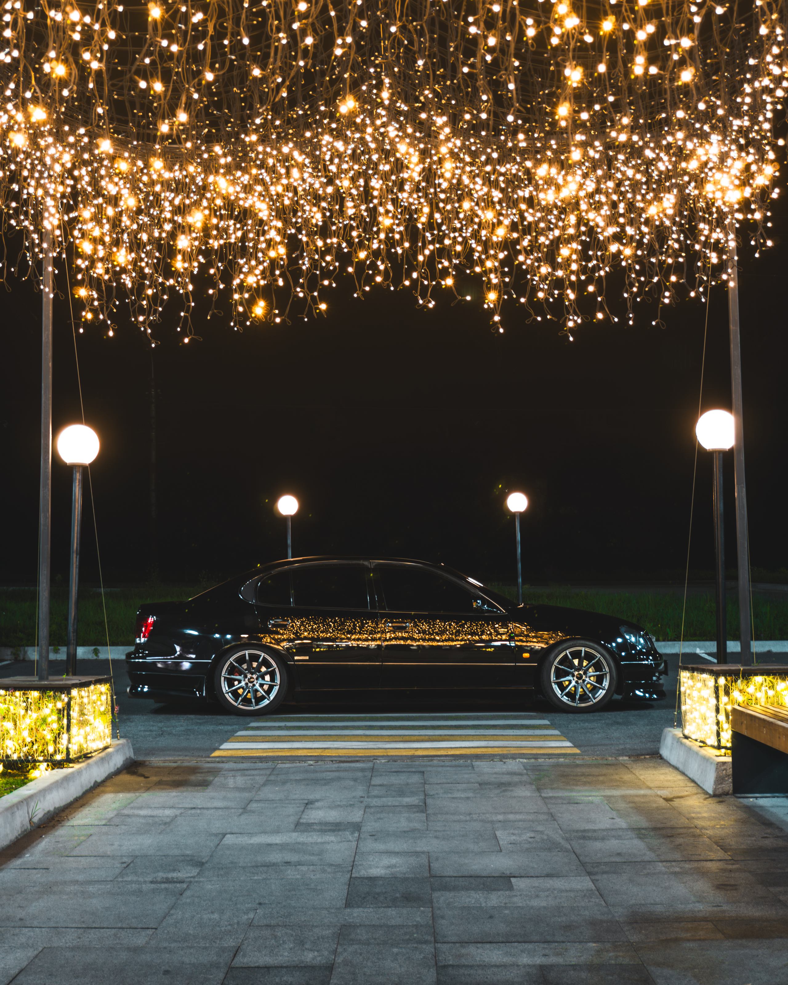 Toyota Aristo: в огнях Хабаровска