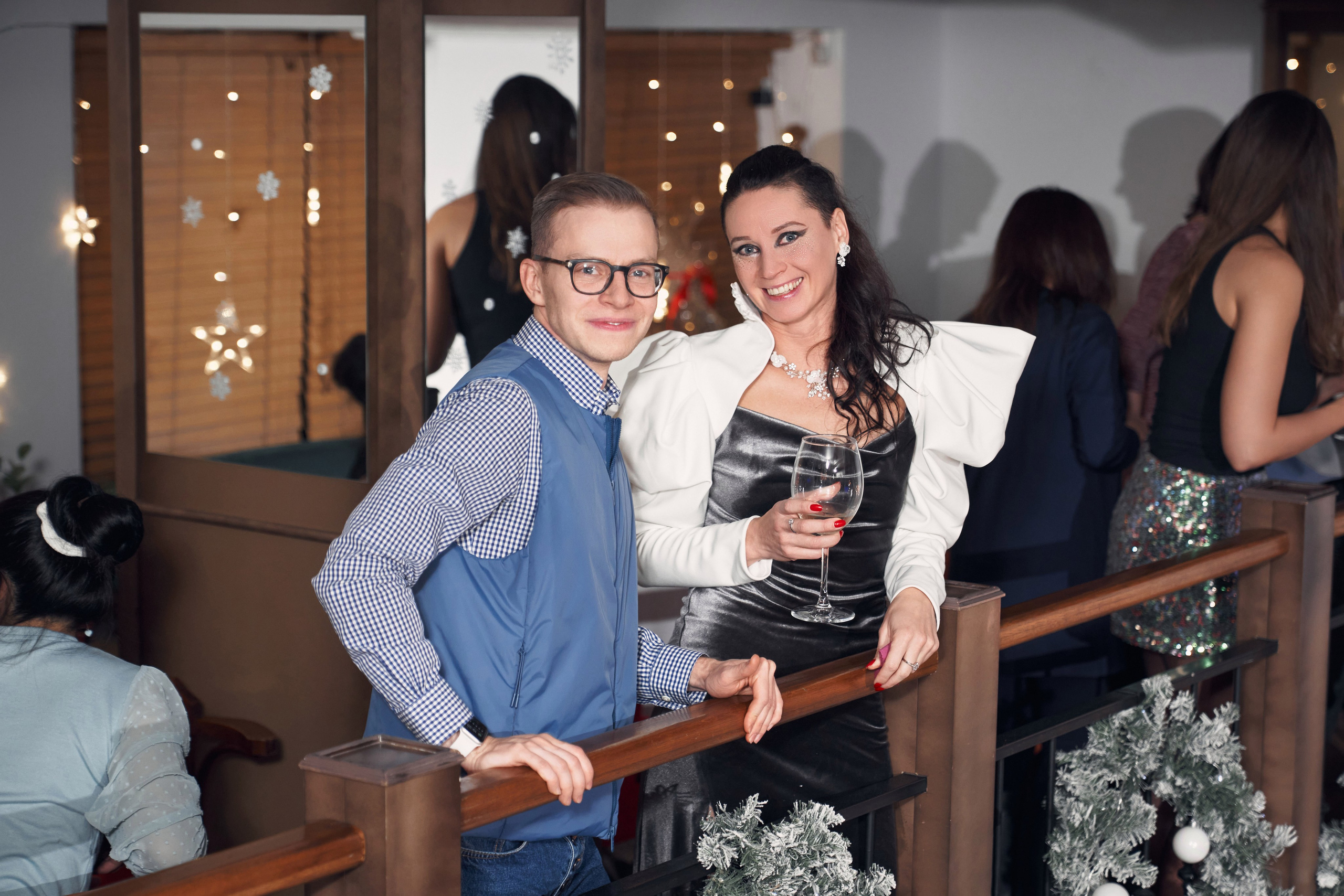 Новогодний корпоратив сети фитнесс клубов «Анатомия» — фотограф Опарин