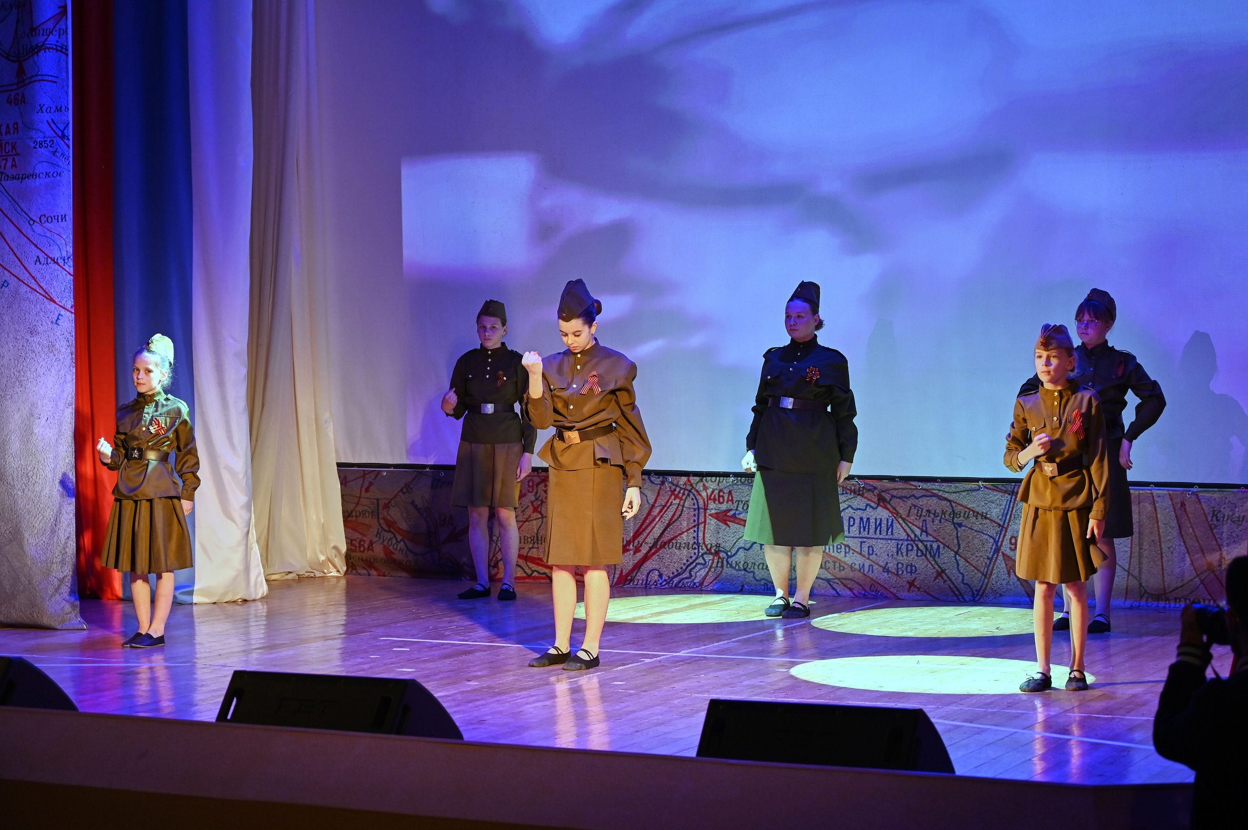 9 мая в ДК КАбардинки. Жизнь курорта Кабардинка в фотографиях