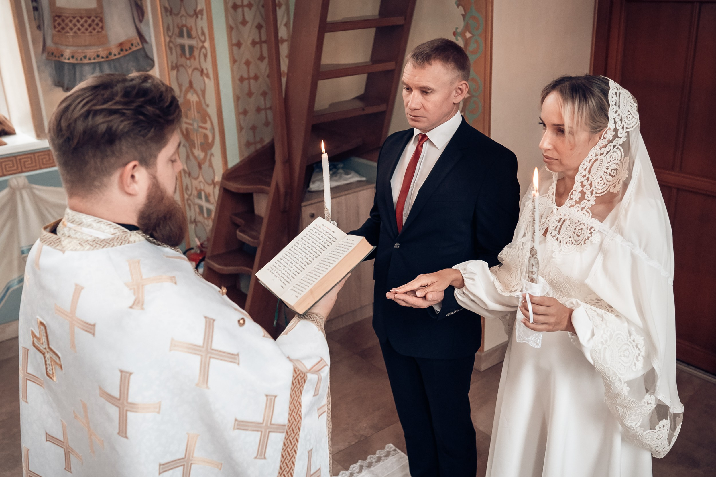 Венчание в храме ап.Андрея Первозванного Севастополь. Церковный фотограф Севастополь