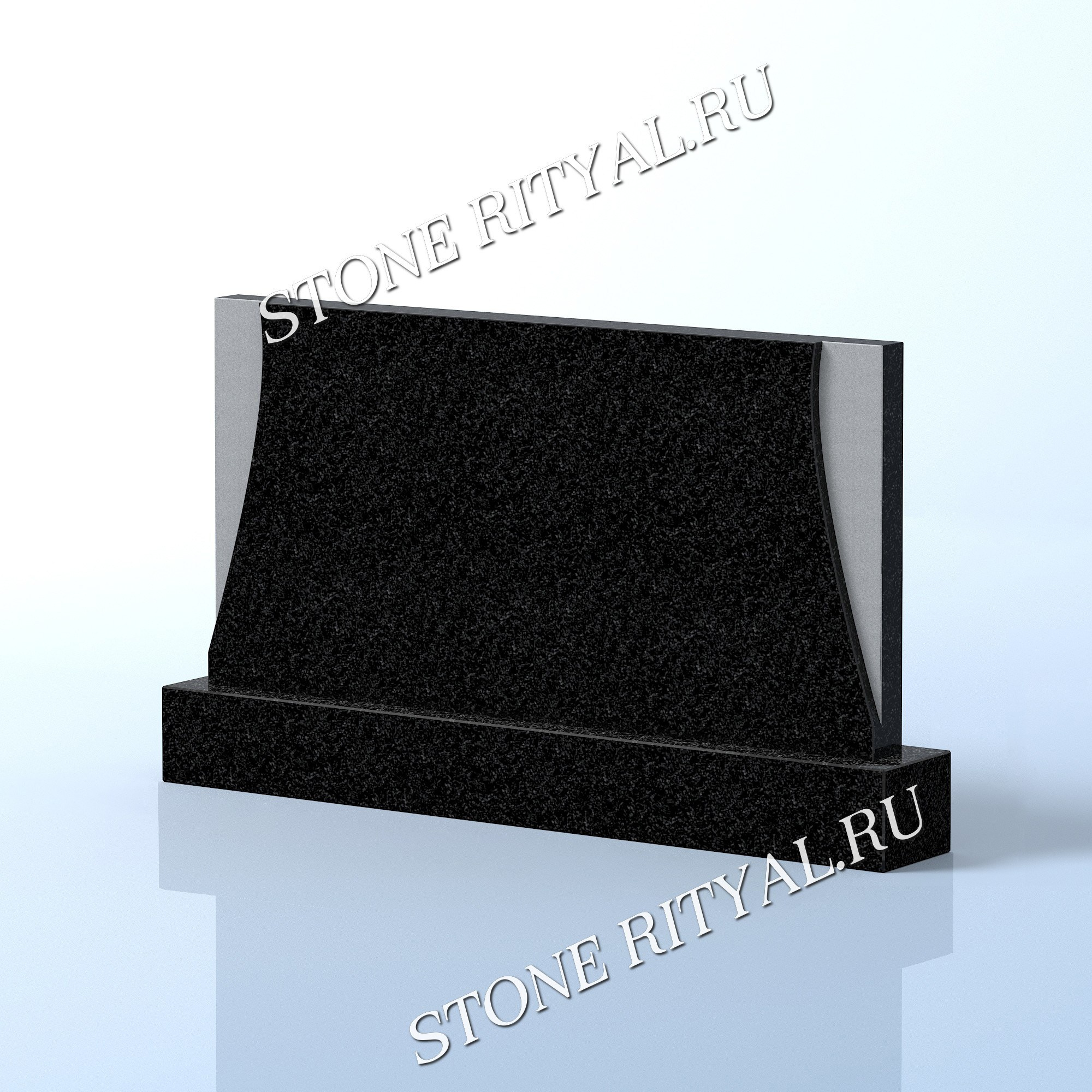 Горизонтальные памятники. Изготовление и установка памятников в Москве и МО