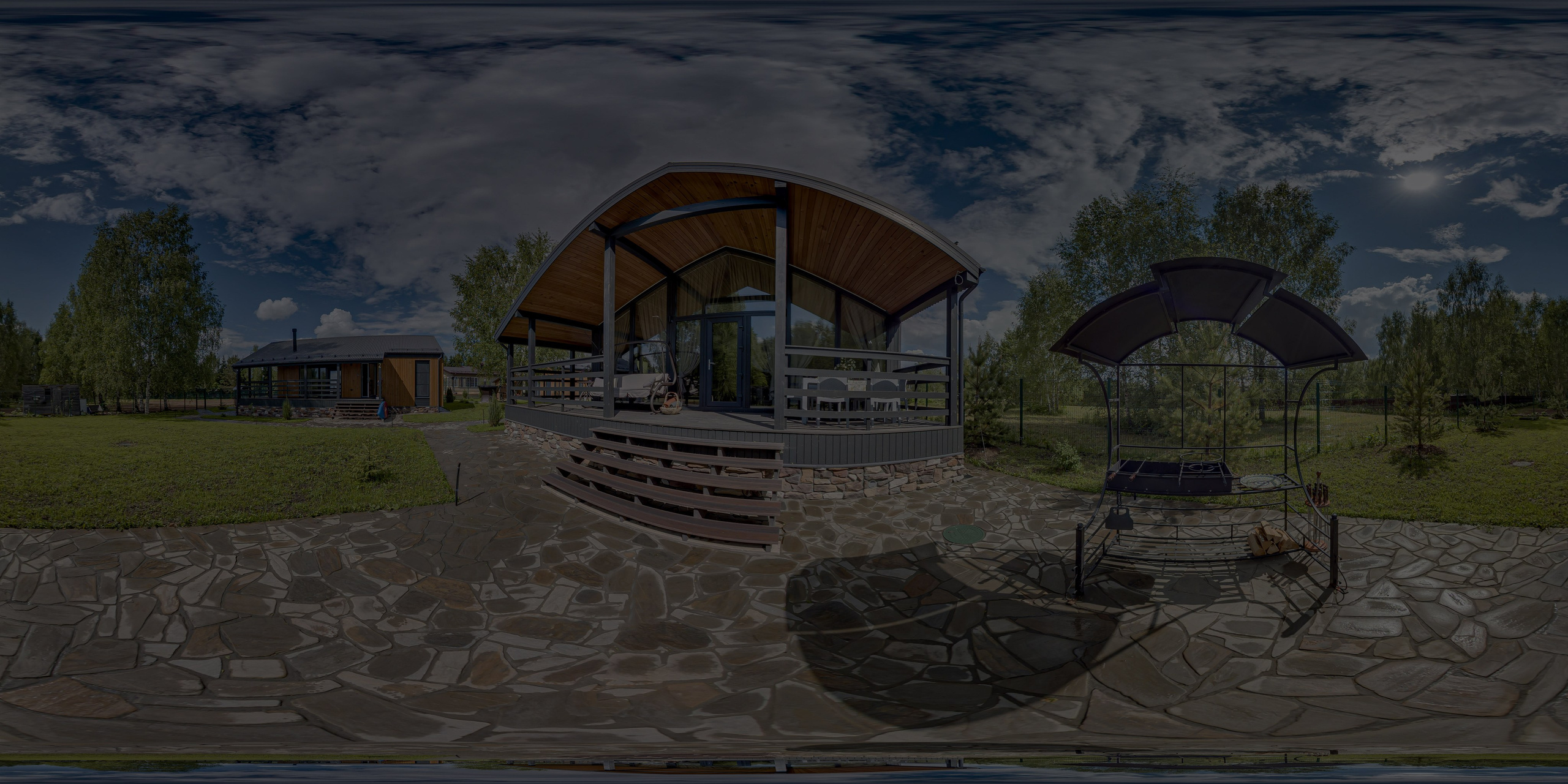 Съёмка панорамы для Яндекс по загородному гостевому дому. Интерьерная съёмка и виртуальные туры — Интерьерный фотограф Кузнецов Сергей (photopixiq)