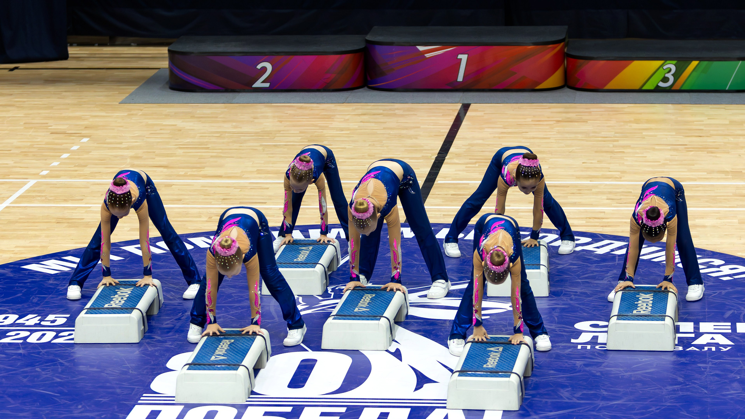 Фестиваль по фитнес-аэробике «Облачко» дисциплина «Степ-аэробика». Выпускные альбомы и школьный фотограф в Подольске, Троицке, Щербинке, Москве и Московской области