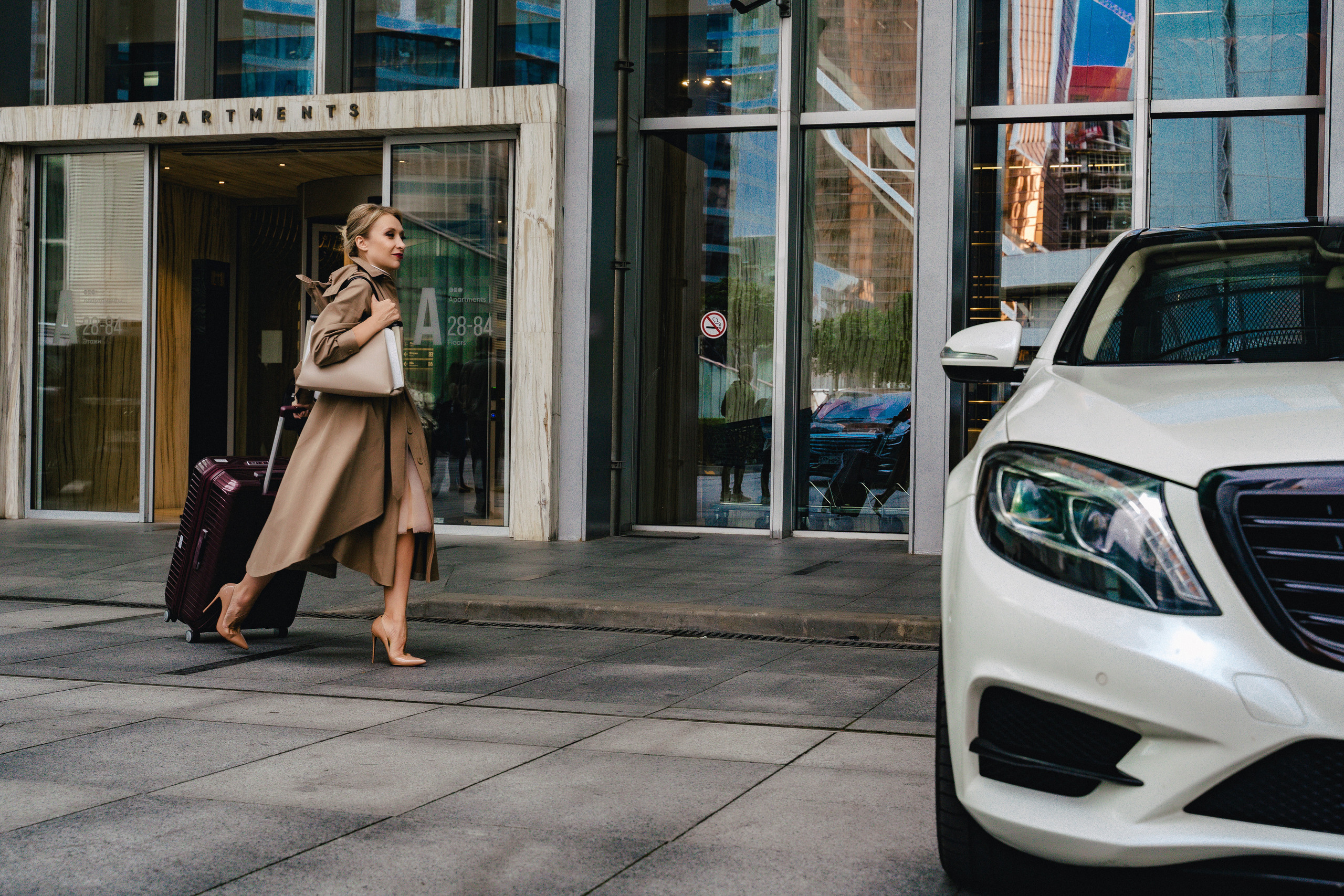 Портретная бизнес фотосессия в фотостудии в Москва сити