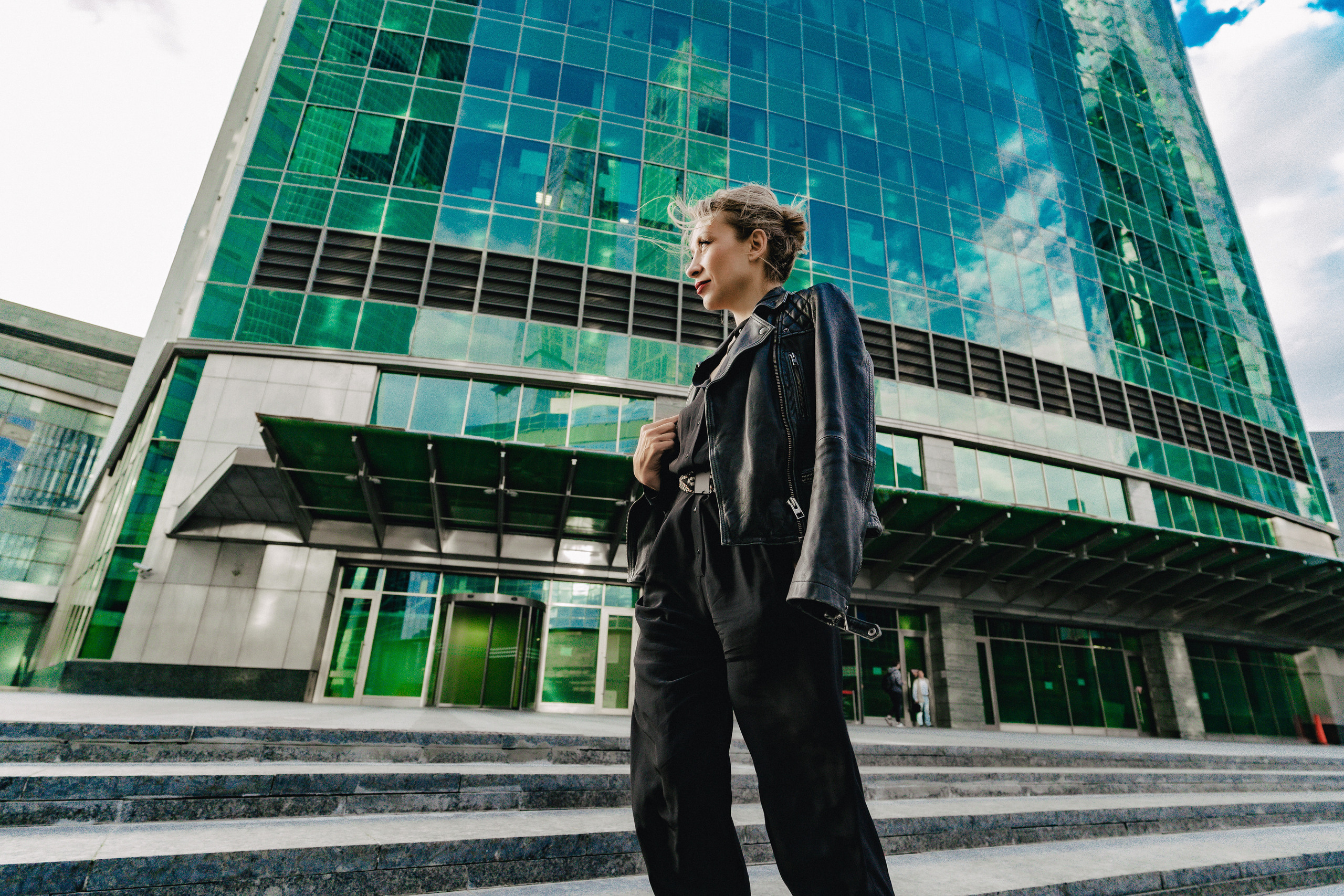 Портретная бизнес фотосессия в фотостудии в Москва сити