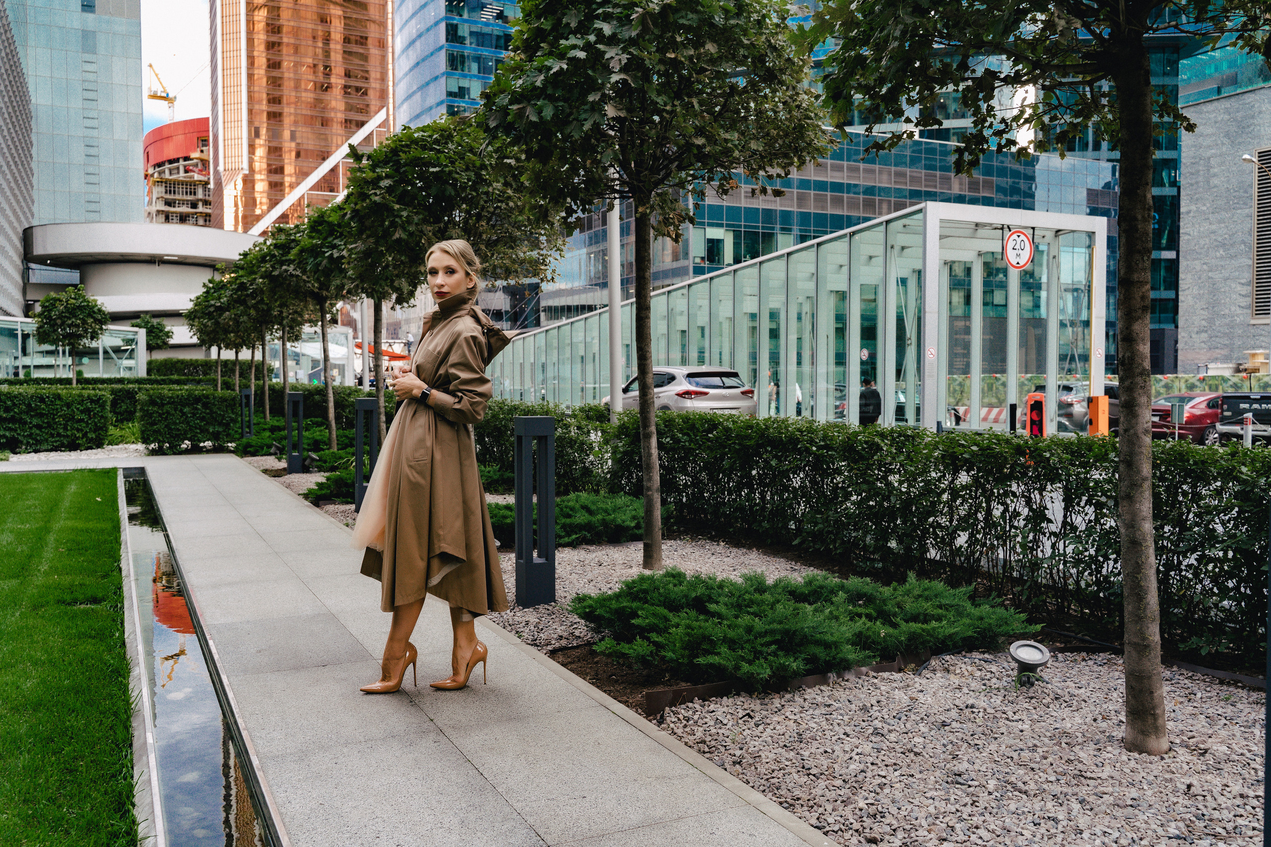 Портретная бизнес фотосессия в фотостудии в Москва сити