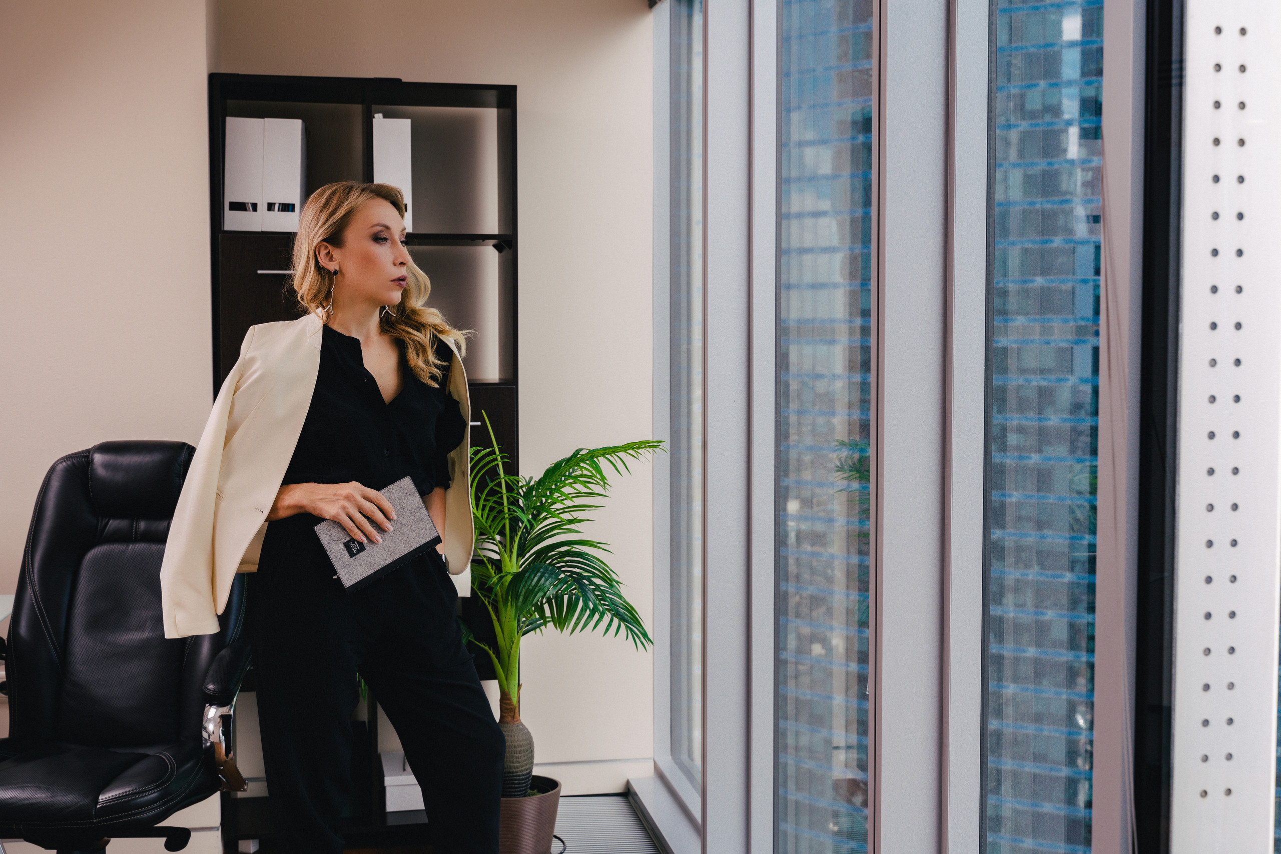 Портретная бизнес фотосессия в фотостудии в Москва сити