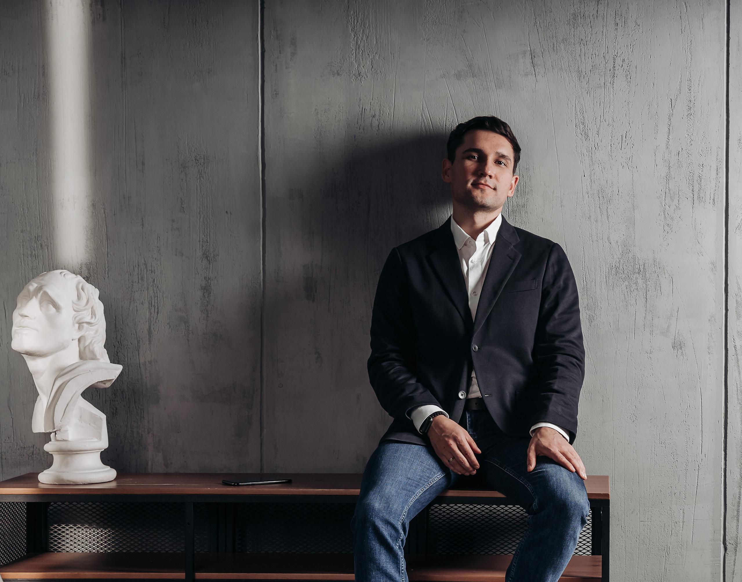 Бизнес фотосессия для мужчины в Москве