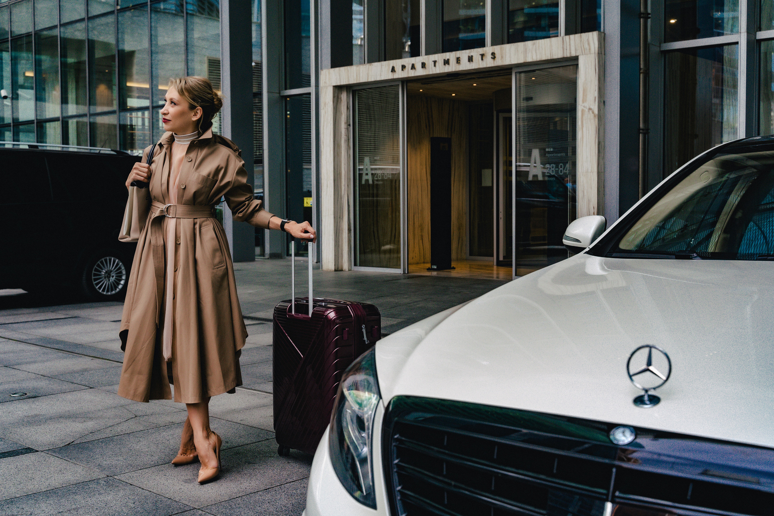 Портретная бизнес фотосессия в фотостудии в Москва сити