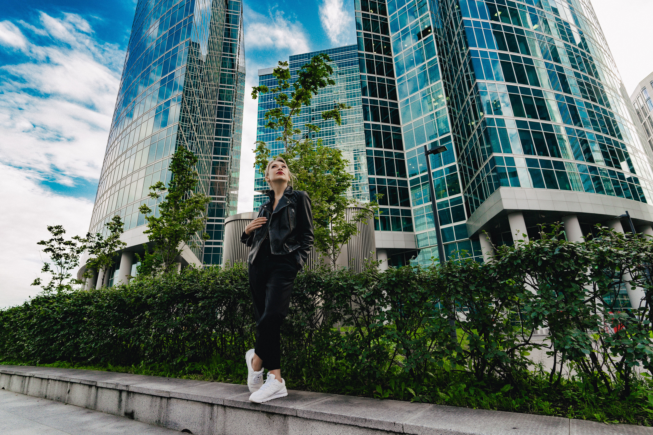 Портретная бизнес фотосессия в фотостудии в Москва сити