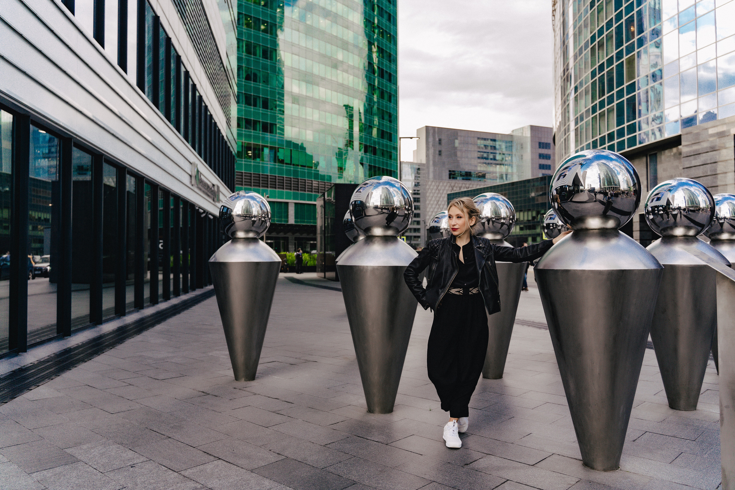 Портретная бизнес фотосессия в фотостудии в Москва сити