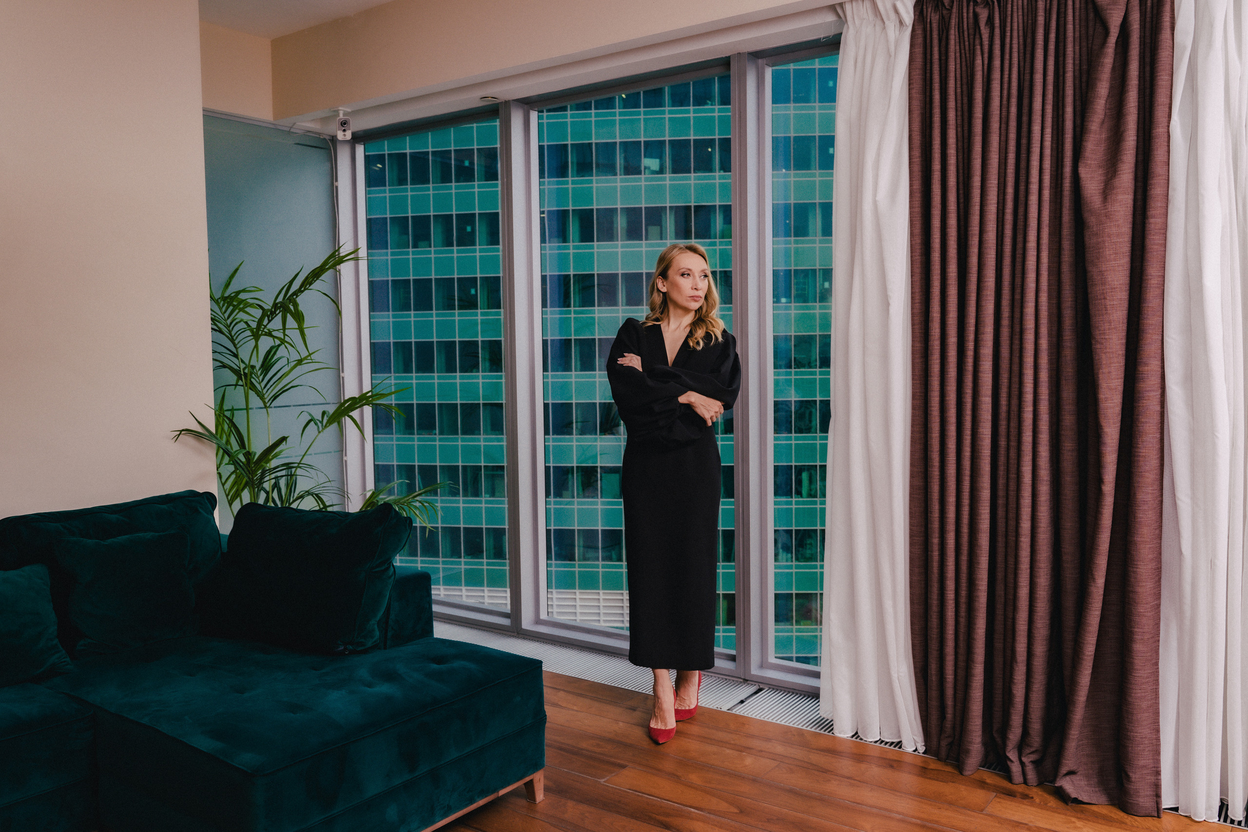 Портретная бизнес фотосессия в фотостудии в Москва сити