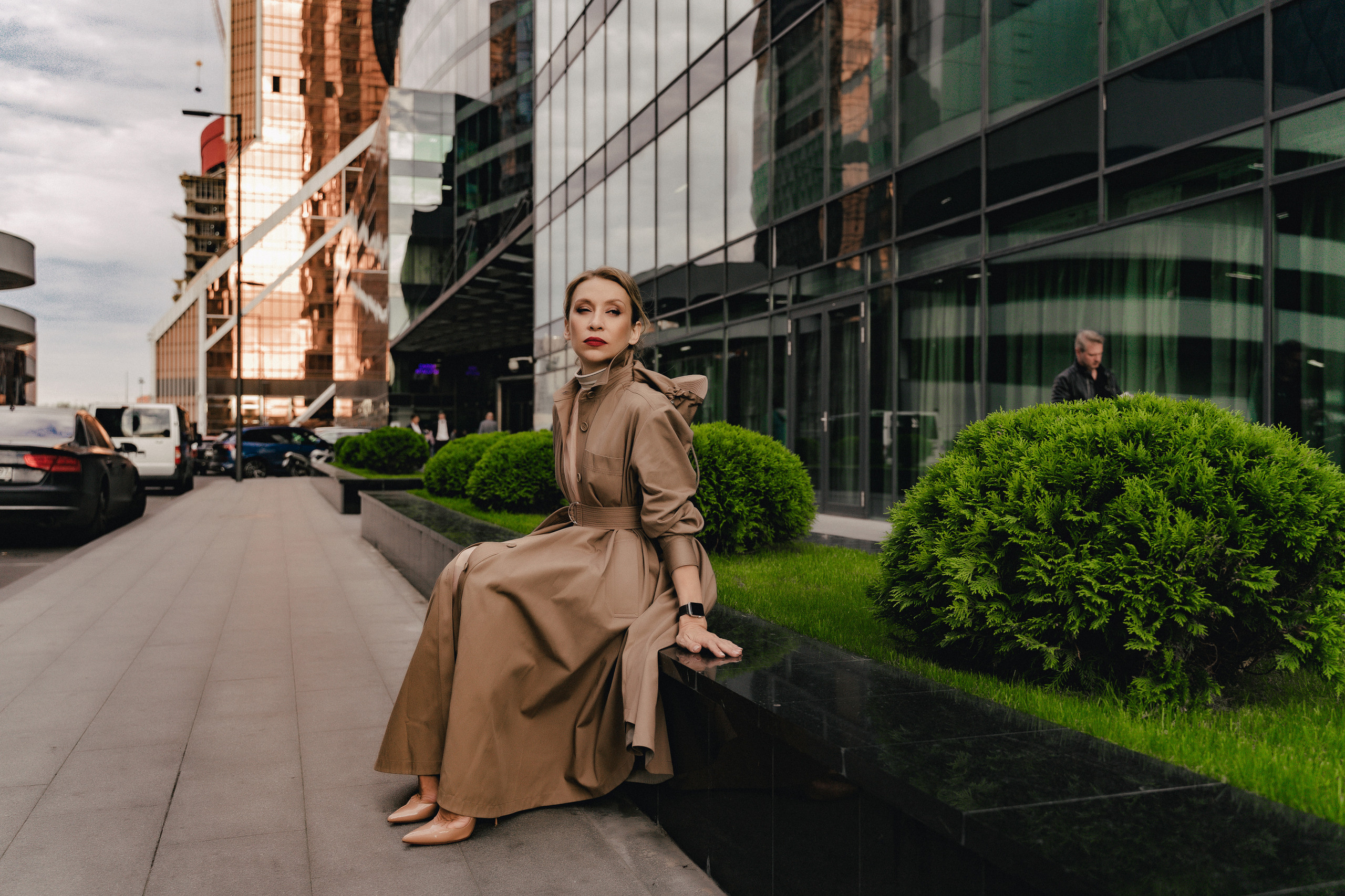 Портретная бизнес фотосессия в фотостудии в Москва сити