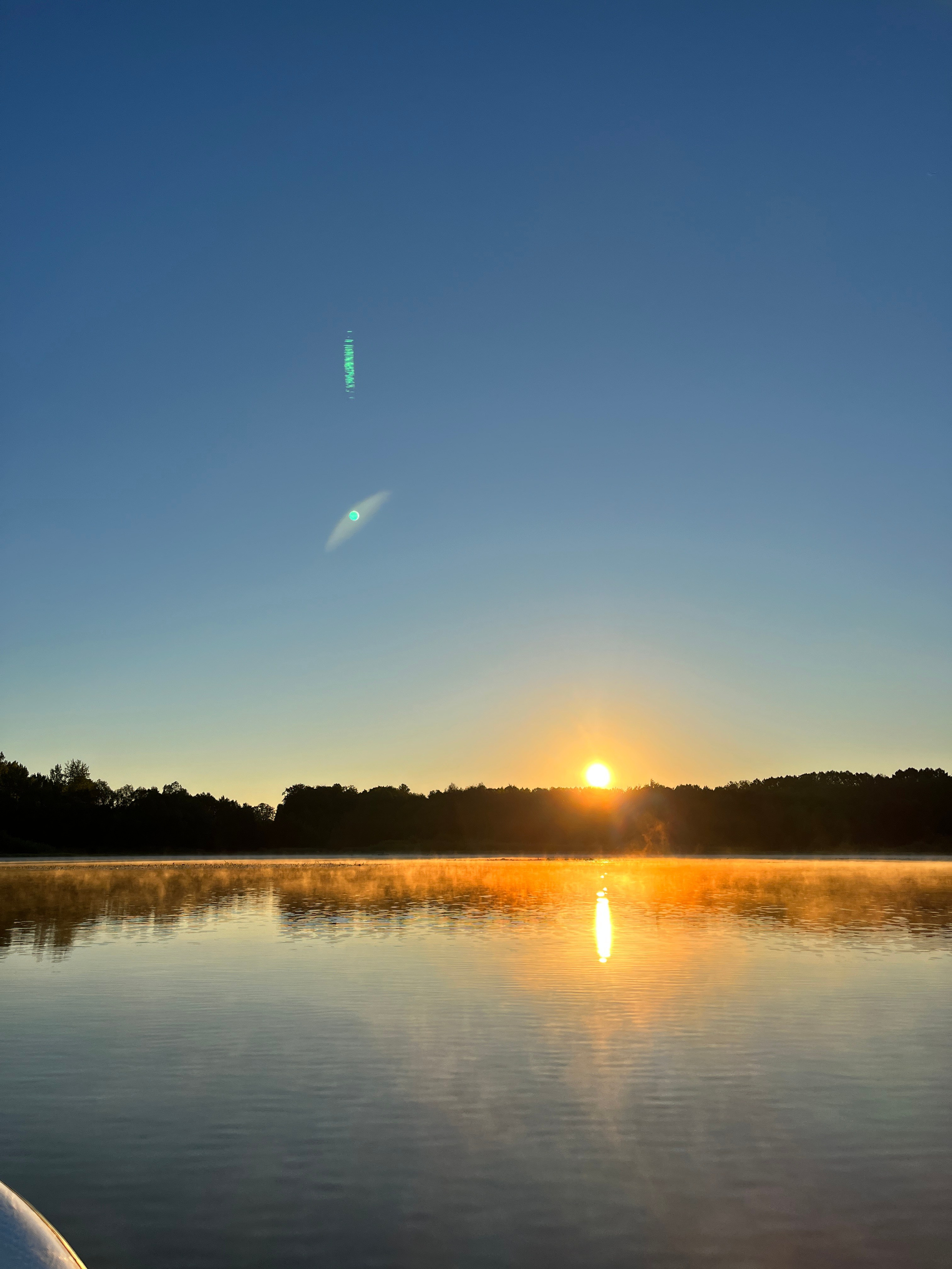 Рассвет на сапах в Сипайловских карьерах