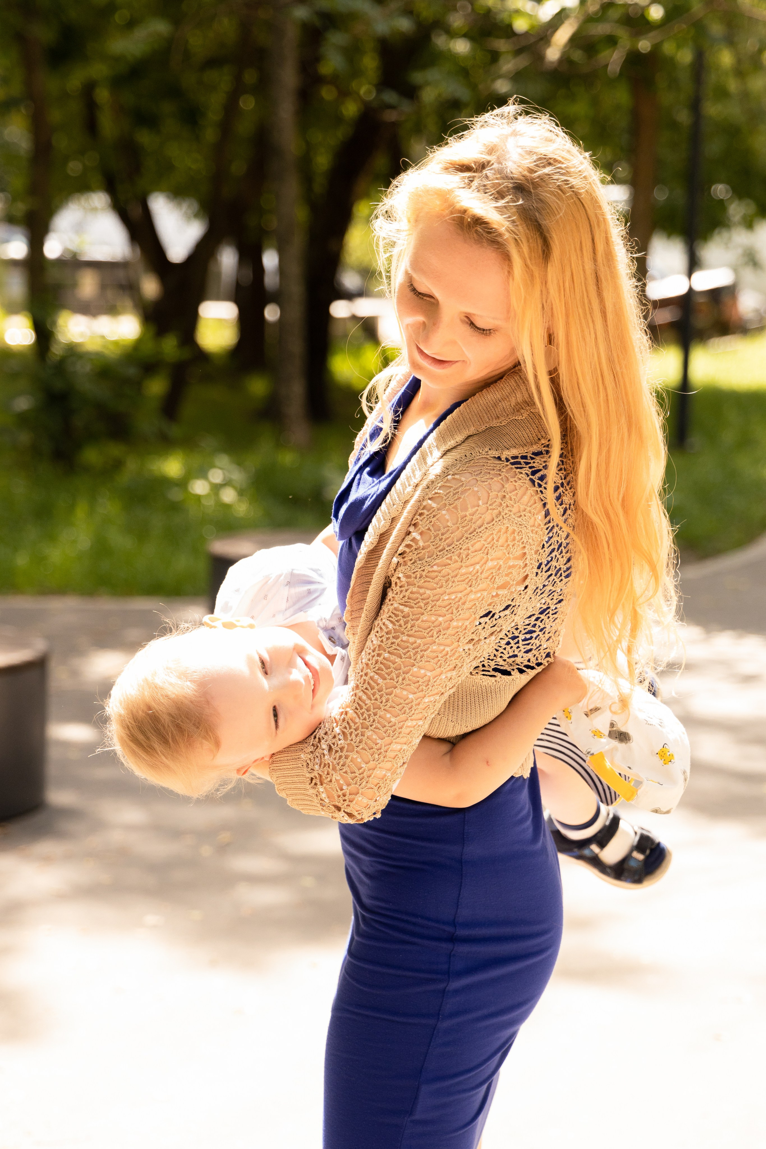 Детская съёмка в парке Москва.