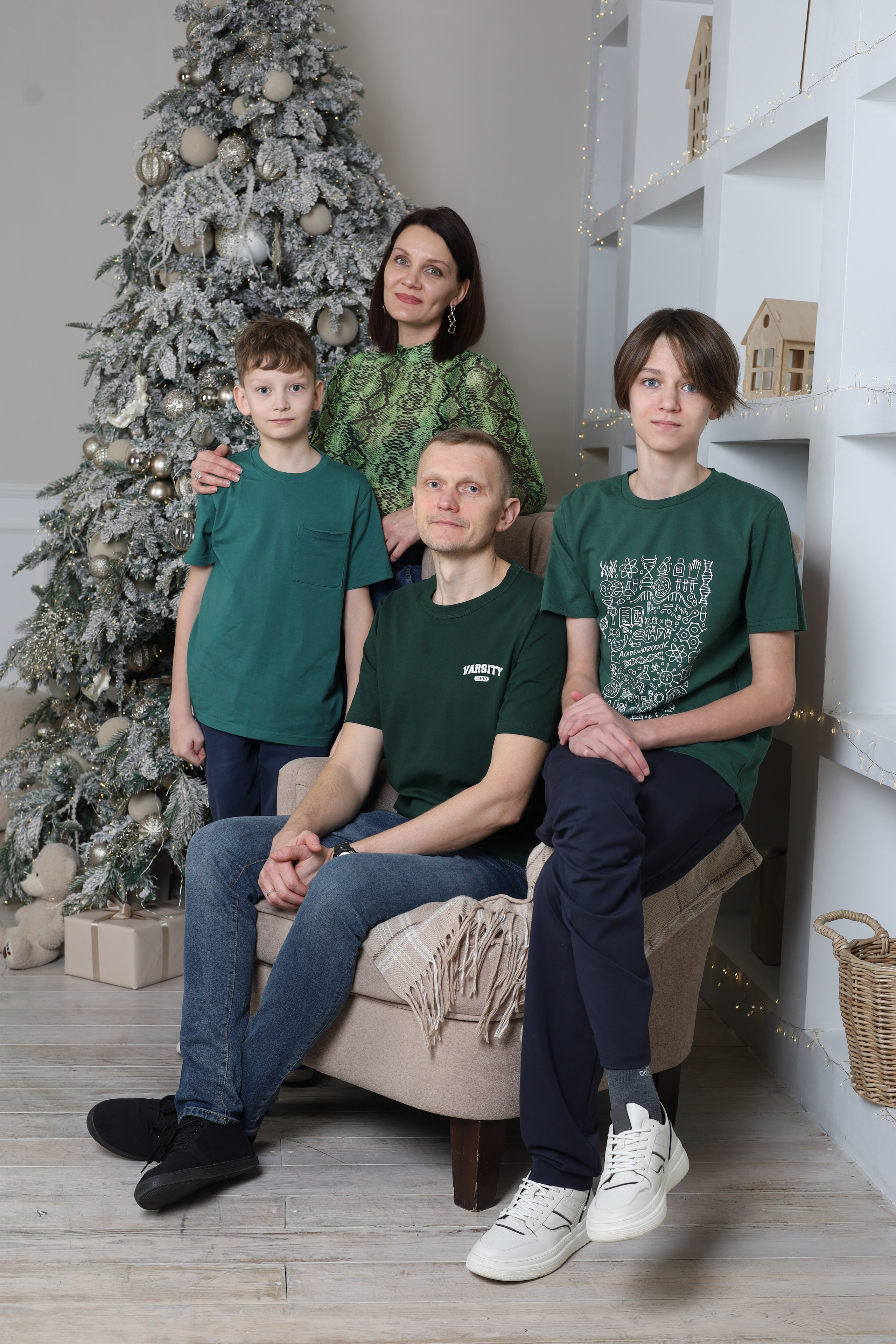 Семейный новый год Марии. Фотограф в Красноярске Никитина Мария