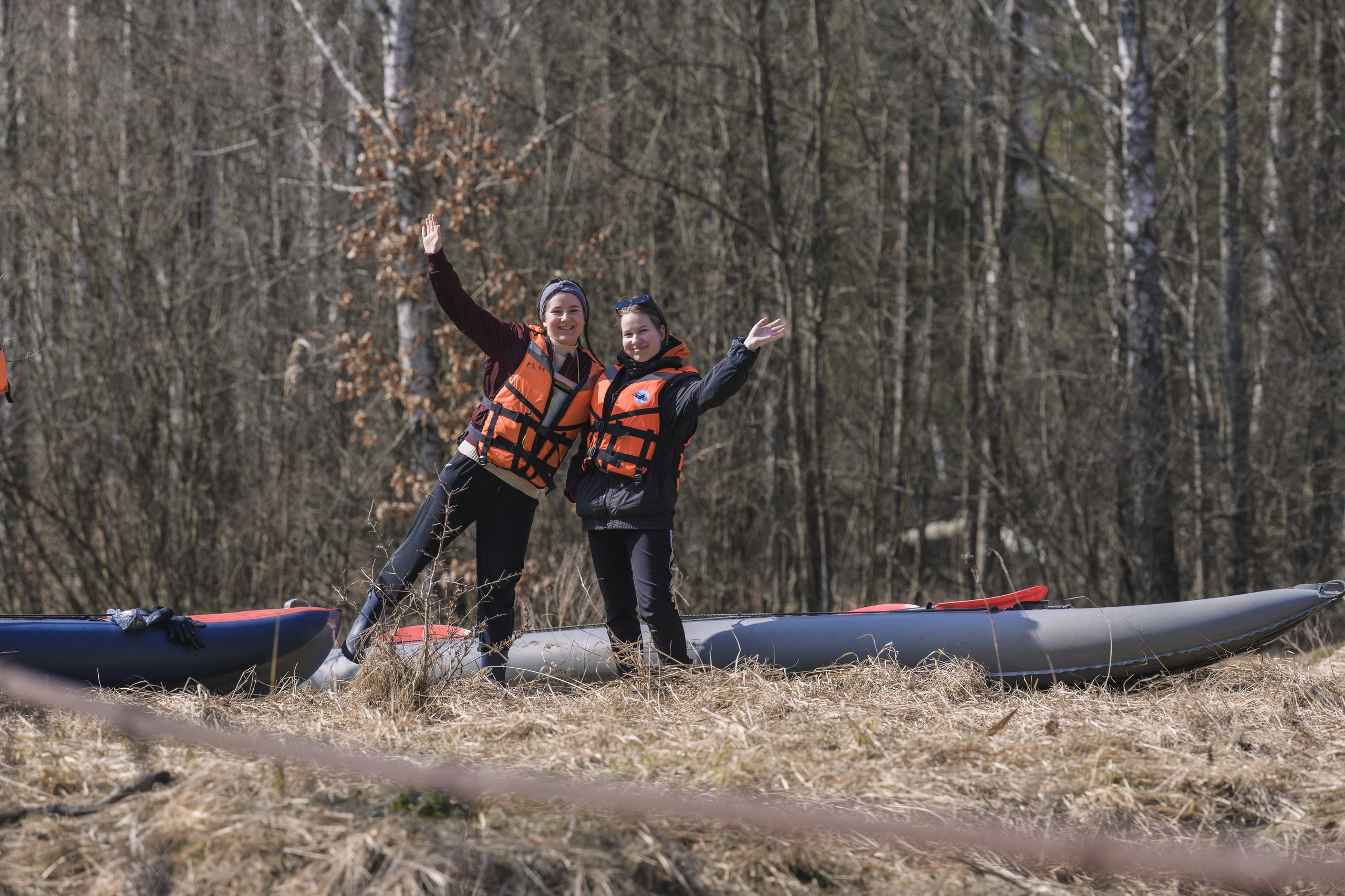 Сплав по реке Ипа 28 марта 2026 года. Репортажный фотограф Владимир Беляй