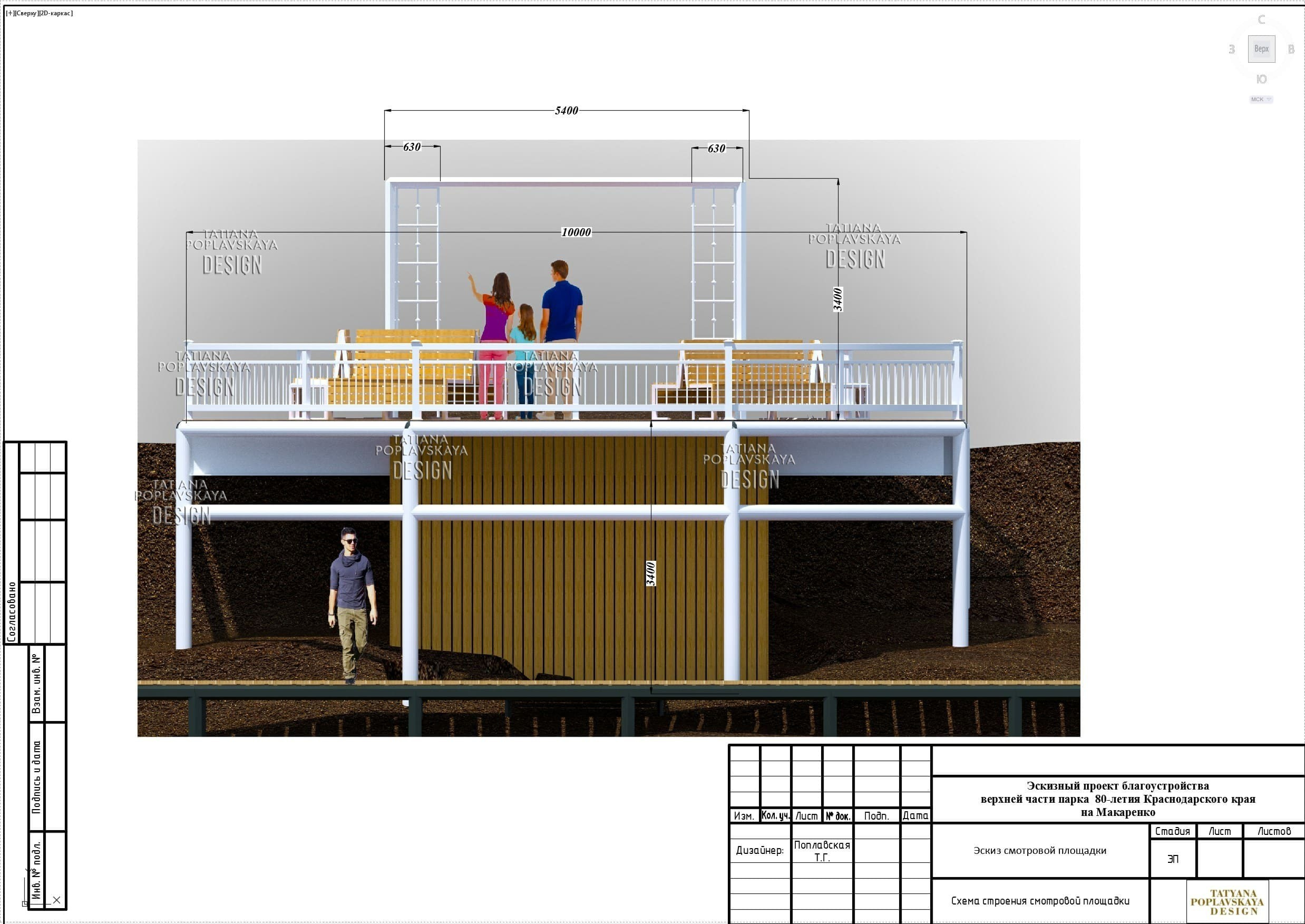 «Парящий остров» смотровая площадка парка 80-летия Краснодарского края. Интерьерный дизайнер в Сочи Поплавская Татьяна. Проектирование интерьеров и организация процесса ремонта