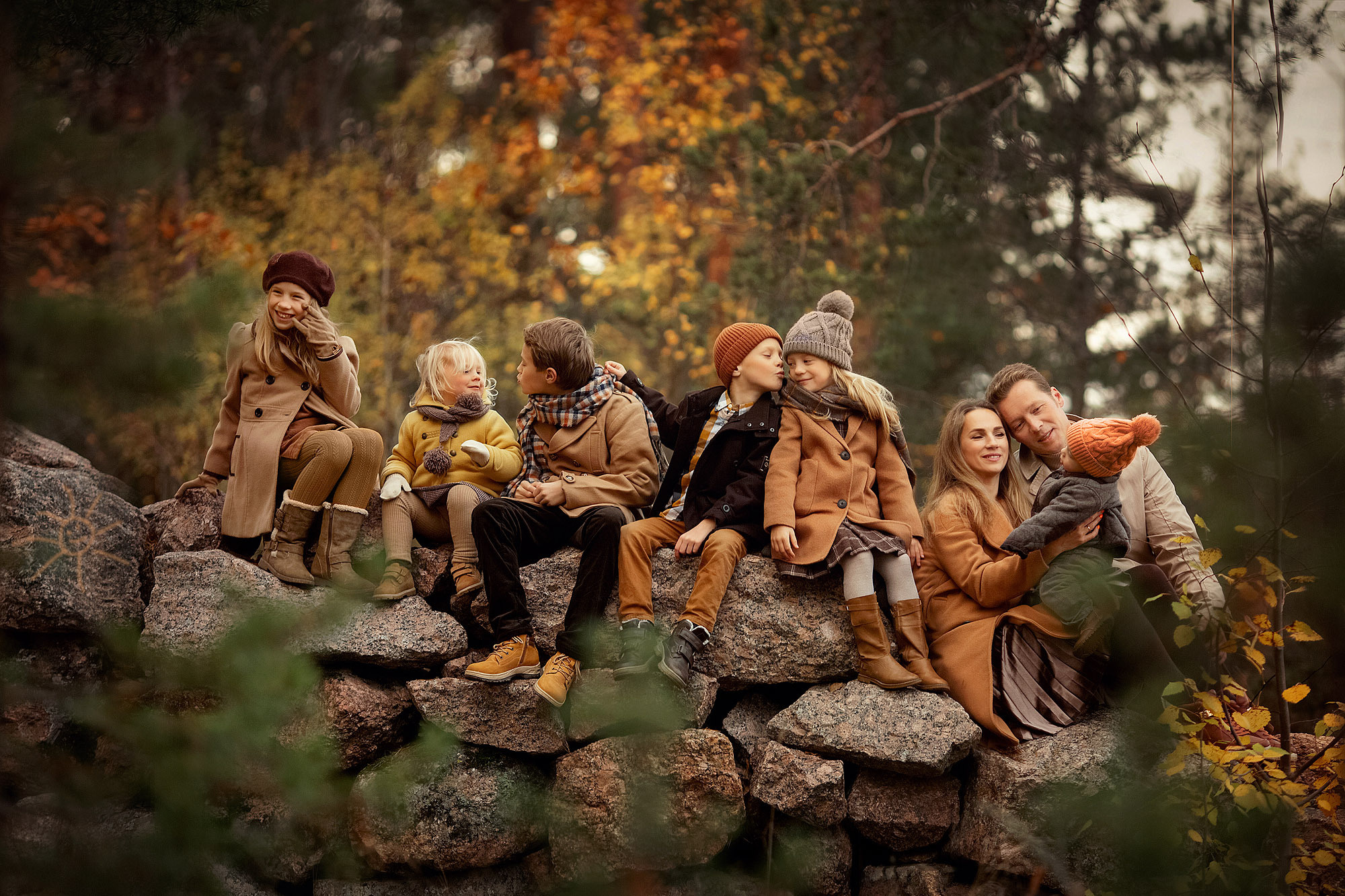 Яркие краски осени в Монрепо. Tatyana Nadezhdina Family photographer