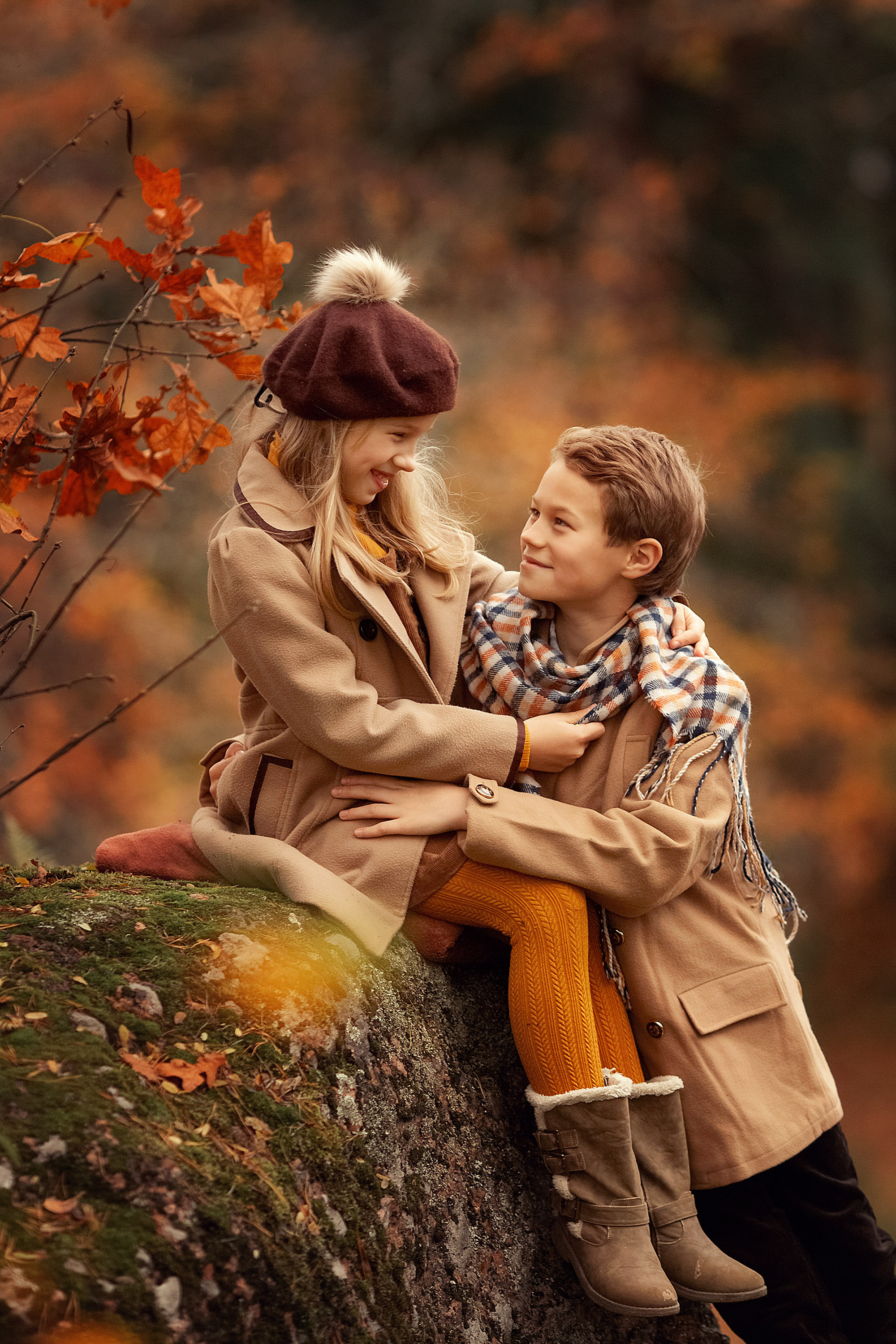Яркие краски осени в Монрепо. Tatyana Nadezhdina Family photographer