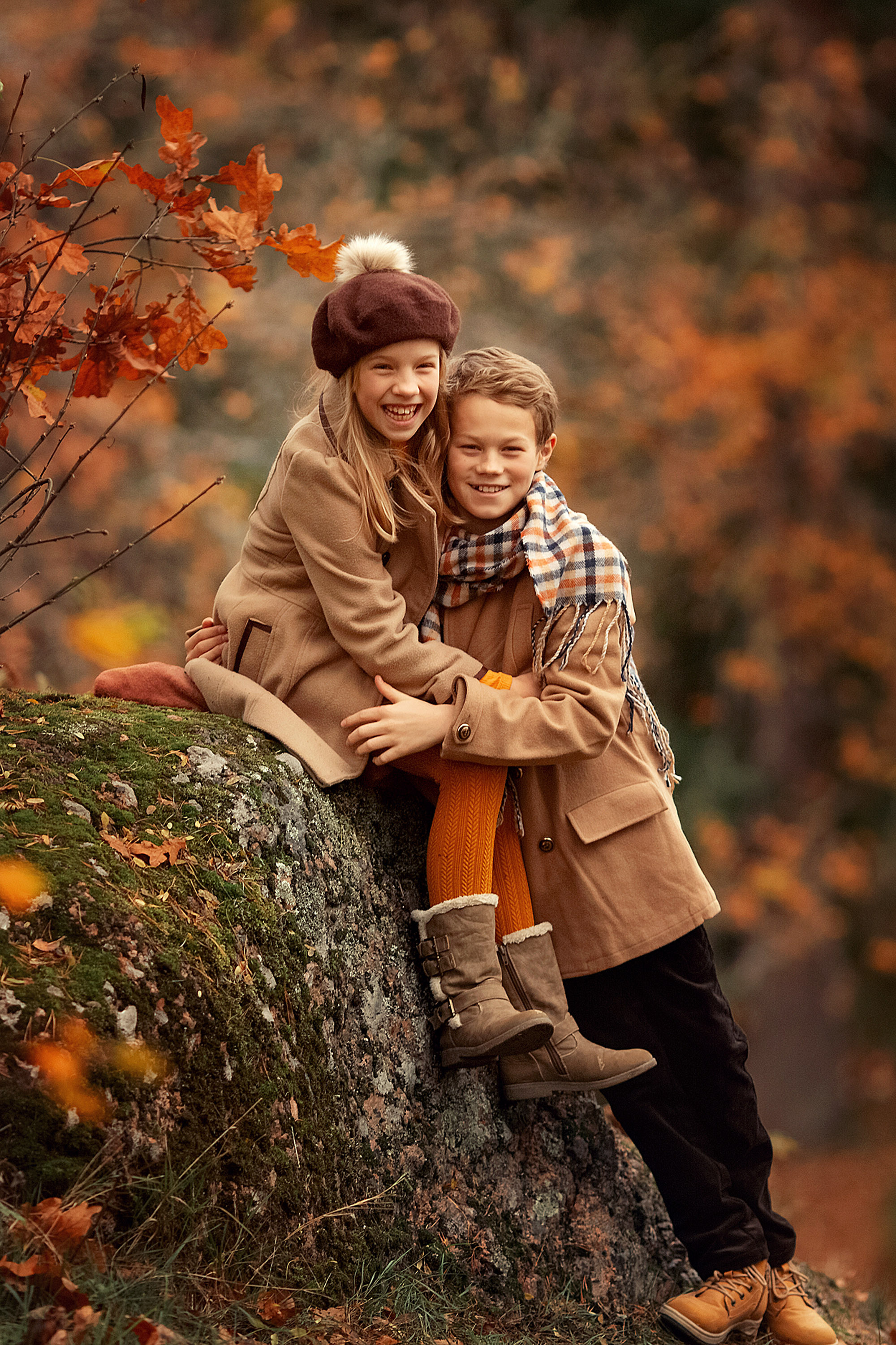 Яркие краски осени в Монрепо. Tatyana Nadezhdina Family photographer
