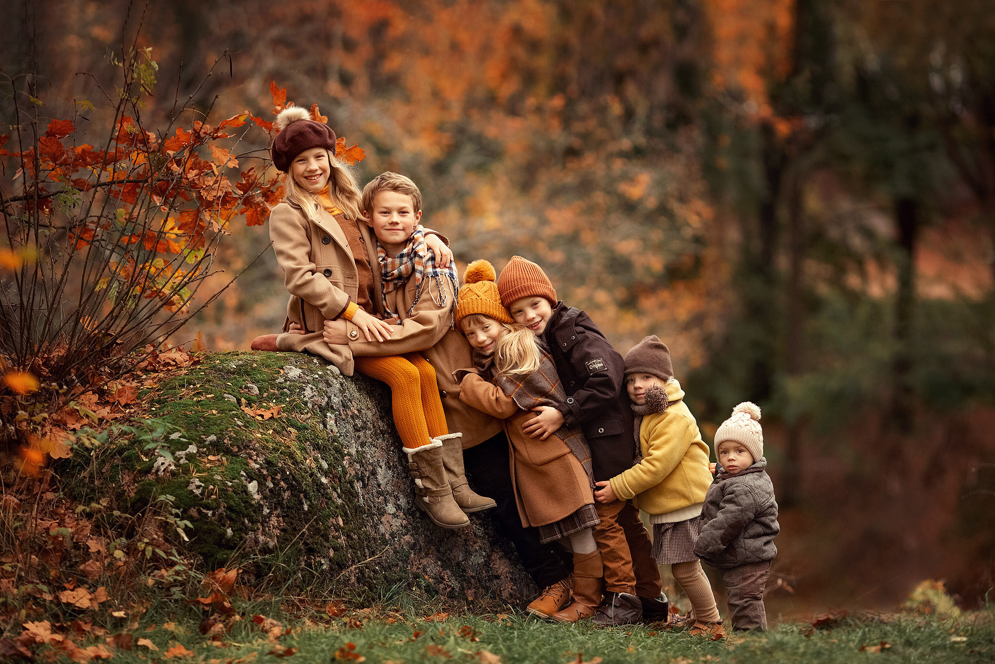 Яркие краски осени в Монрепо. Tatyana Nadezhdina Family photographer