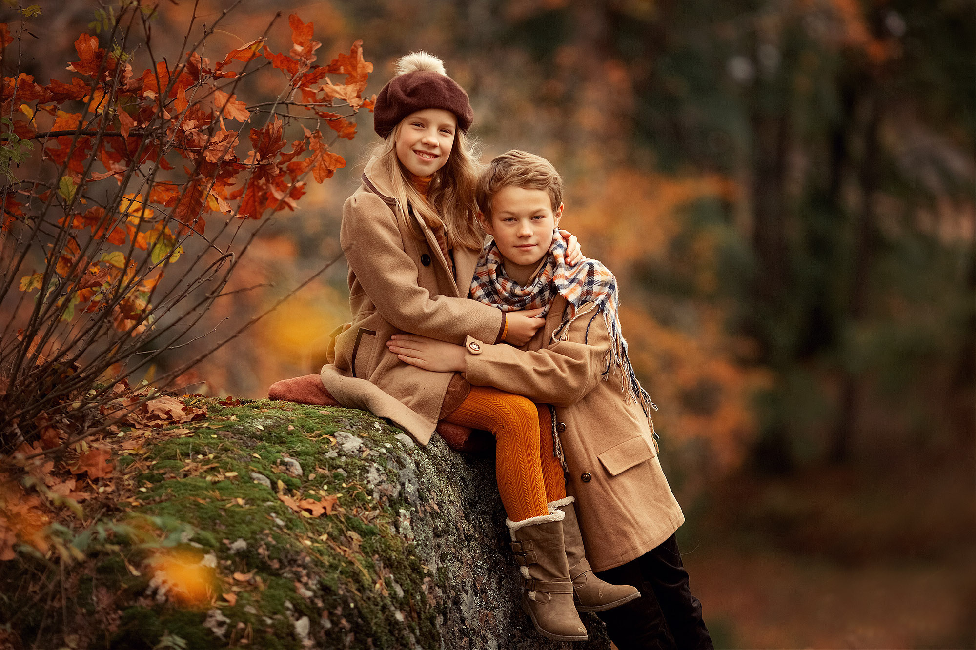 Яркие краски осени в Монрепо. Tatyana Nadezhdina Family photographer