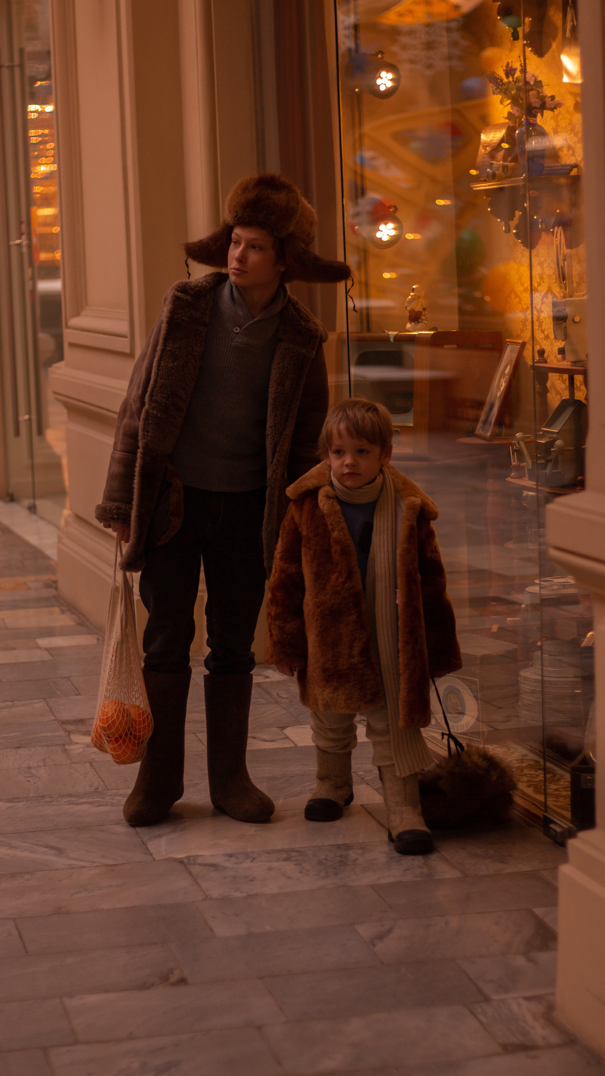 Ретро съёмка в ГУМЕ