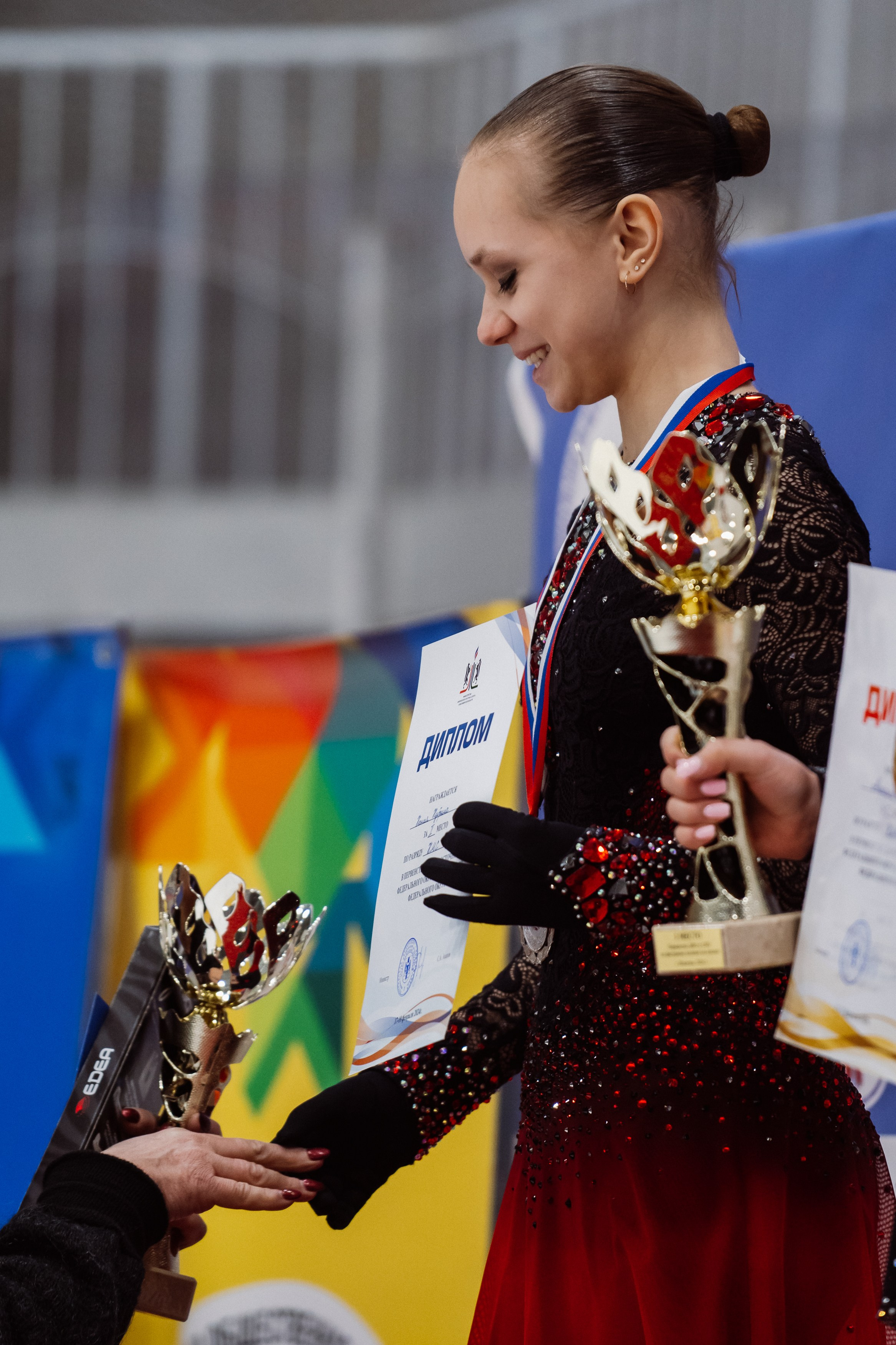 Первенство ДФО и СФО по фигурному катанию на коньках г. Искитим. Воробьева Ксения — Спортивный и танцевальный фотограф Новосибирск