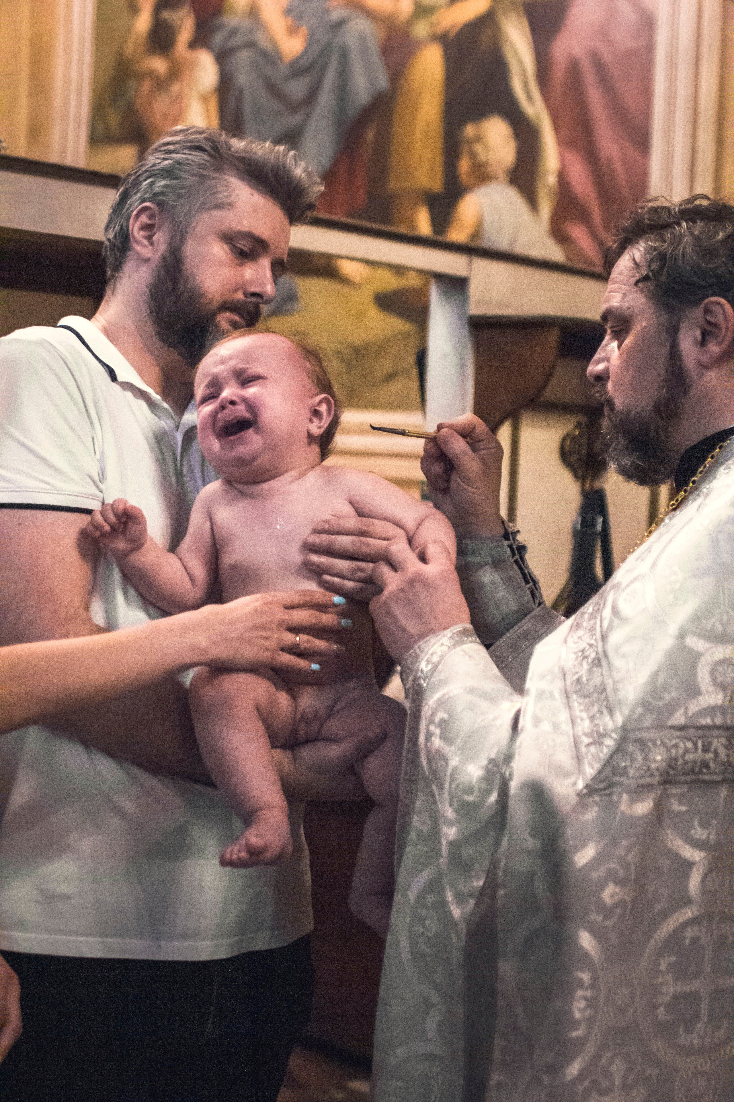 Крещение Даниила!. Детский и семейный фотограф в Москве