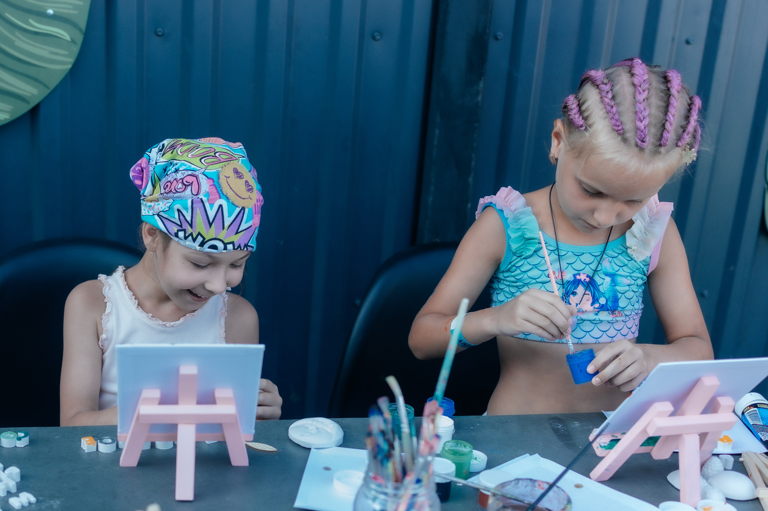 10.07.2026/Малибу/МК «Картины на холсте». Семейный и детский фотограф в Славгороде Анастасия Винс