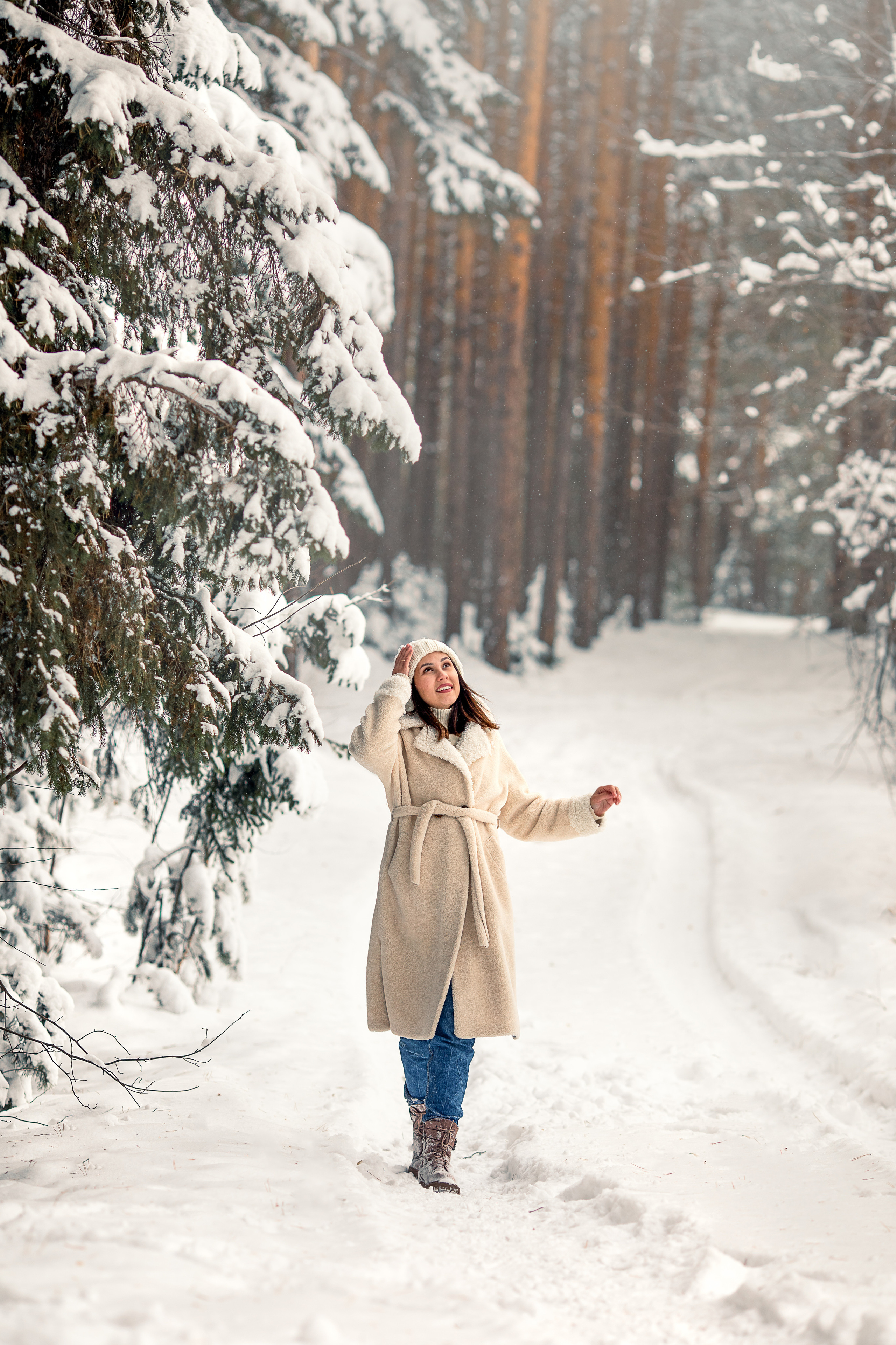 Снежное настроение. Детский и семейный фотограф в Красноярске Елена Коровкина