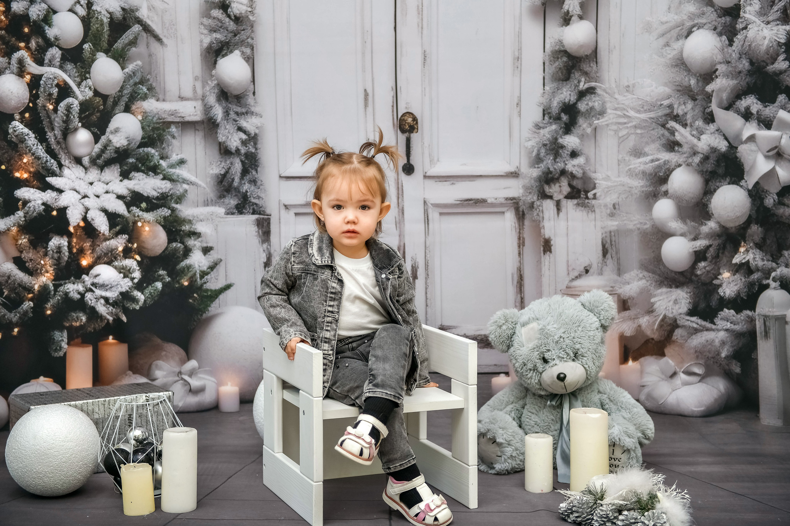 Новогодняя фотосессия в детском саду. Семейный и детский фотограф Татьяна Перевалова