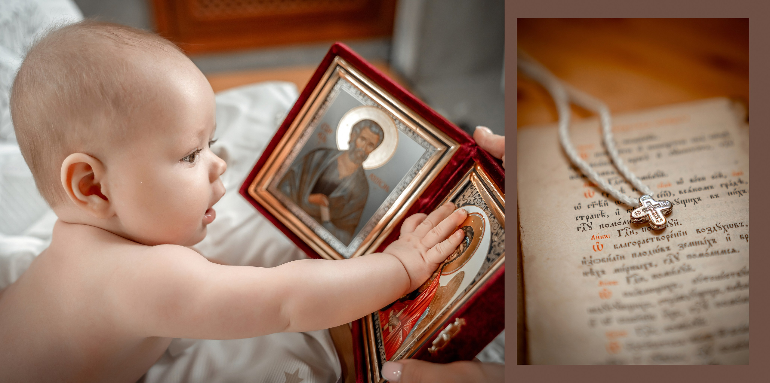 Крещение Роберта в Храме Рождества Христова в Митино. Фото- и видеосъёмка крещения и венчания. Фотограф на крещение Москва