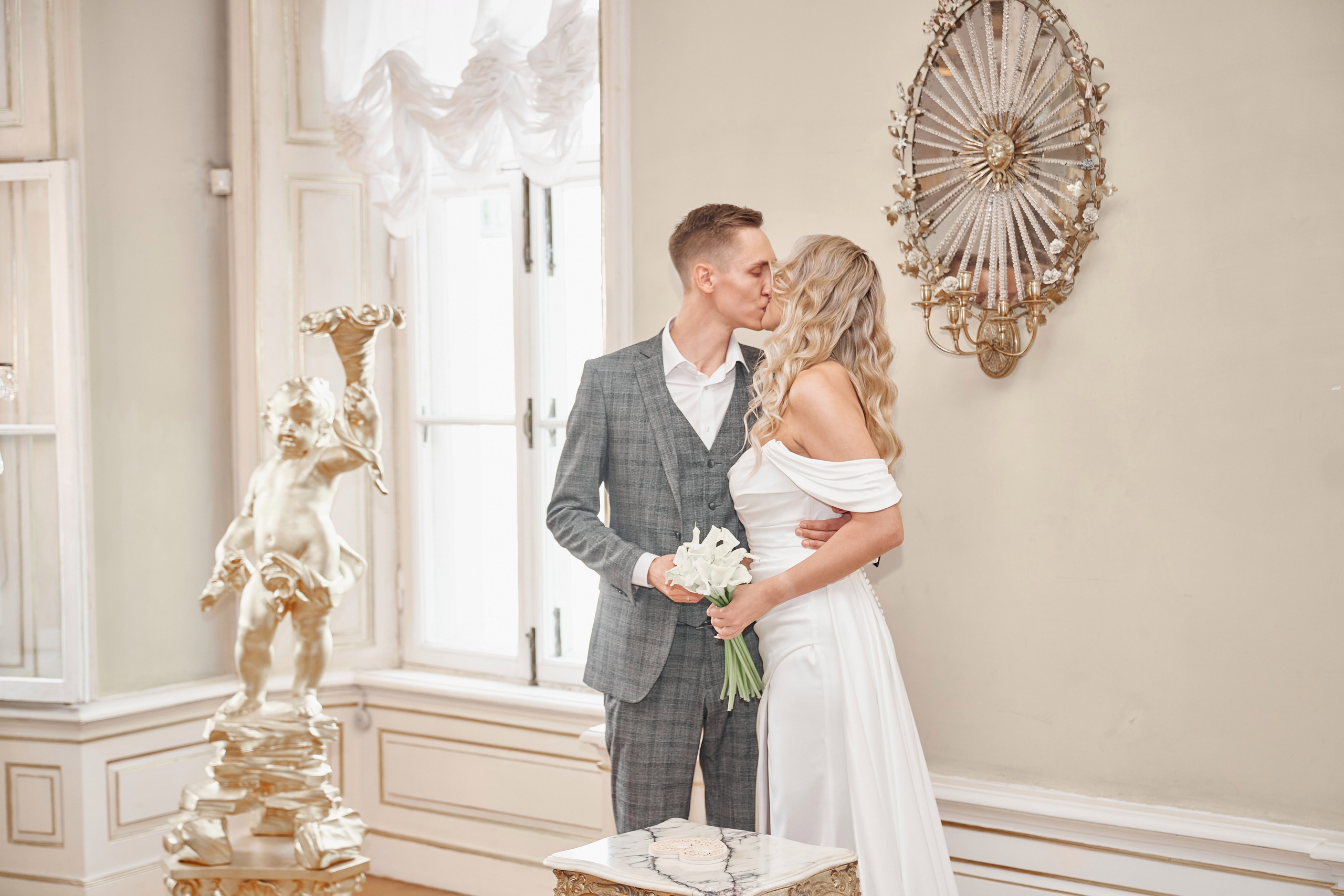 Свадебняа Фотосессия Николая и Анастасии в Кусково