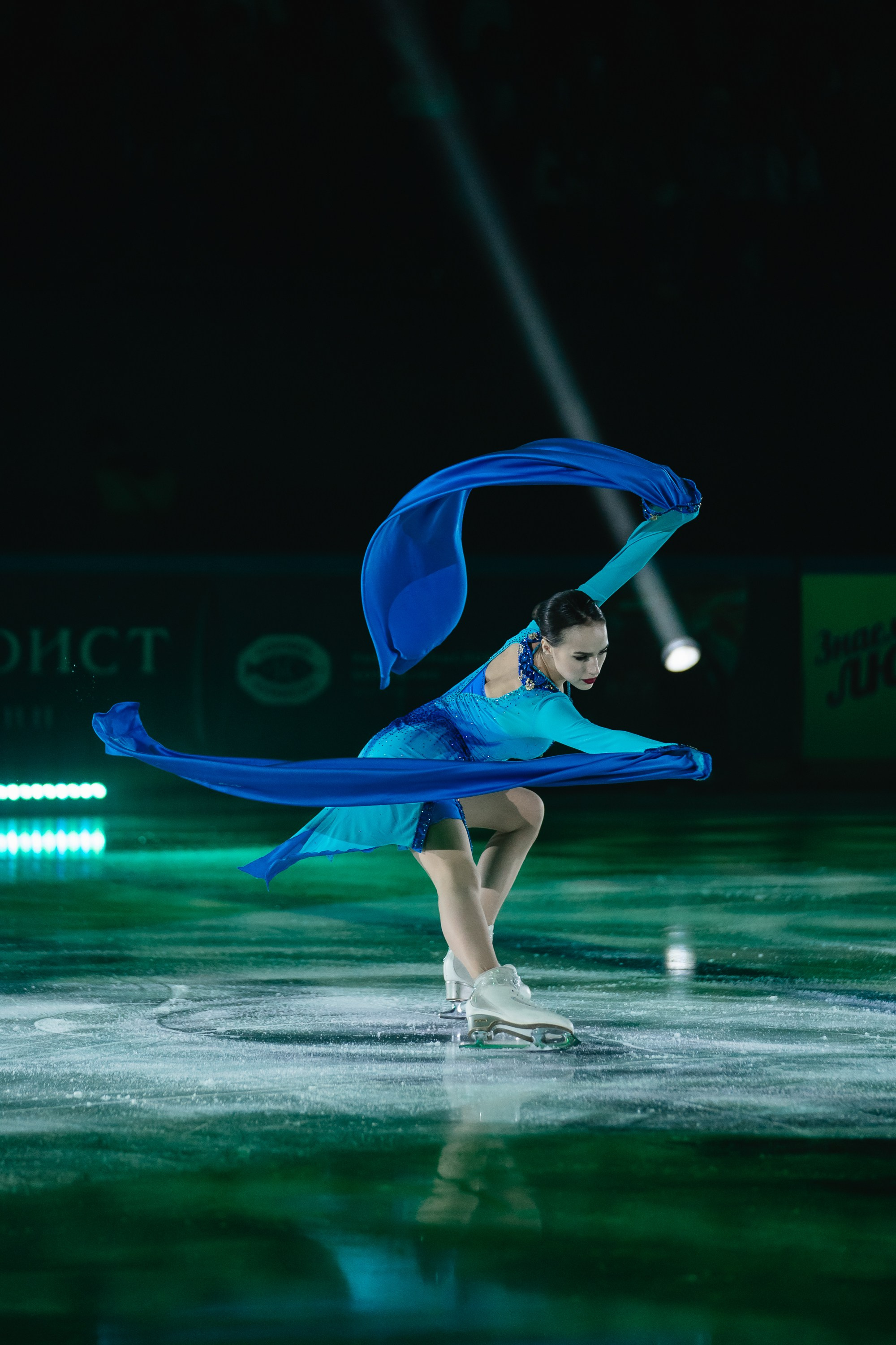 Шоу «Чемпионы на льду» в Новосибирске. Воробьева Ксения — Спортивный и танцевальный фотограф Новосибирск