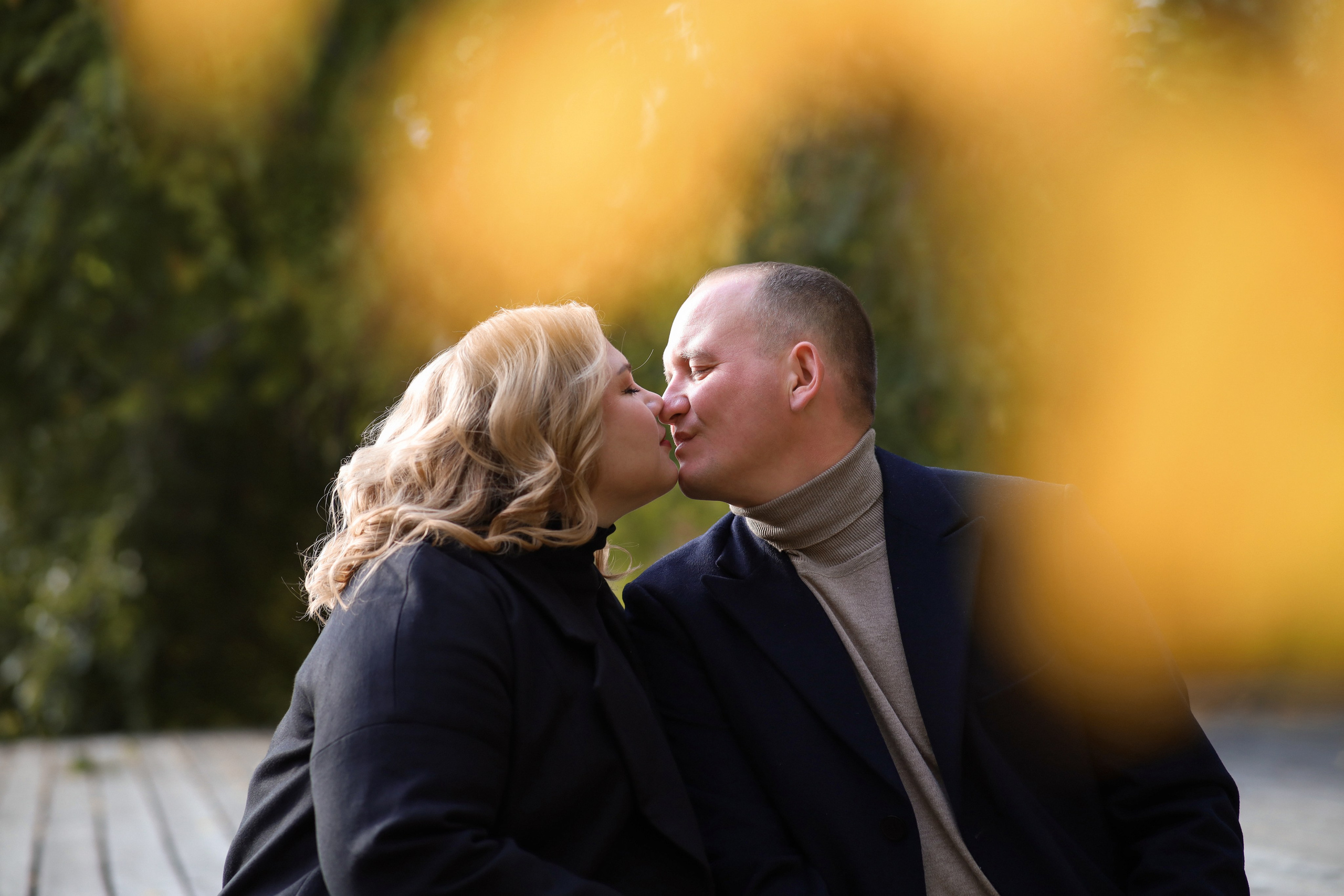 Осенняя прогулка Радика и Оксаны. Семейный фотограф в Казани Римма Гатауллина