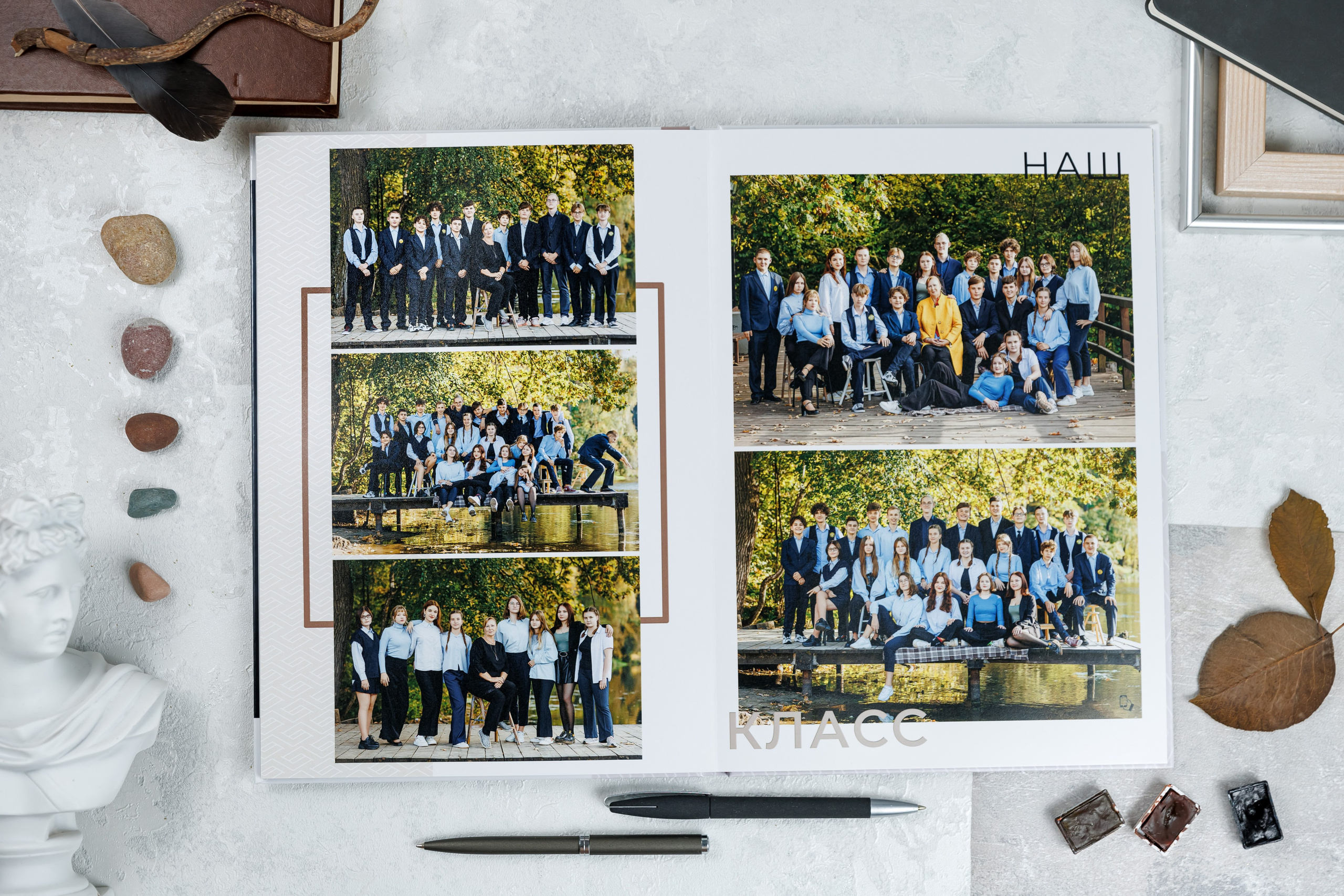 Альбомы общей вёрстки (одинаковые) 9, 11 класс. Семейный и детский фотограф Комина Елена, Власиха, Одинцово