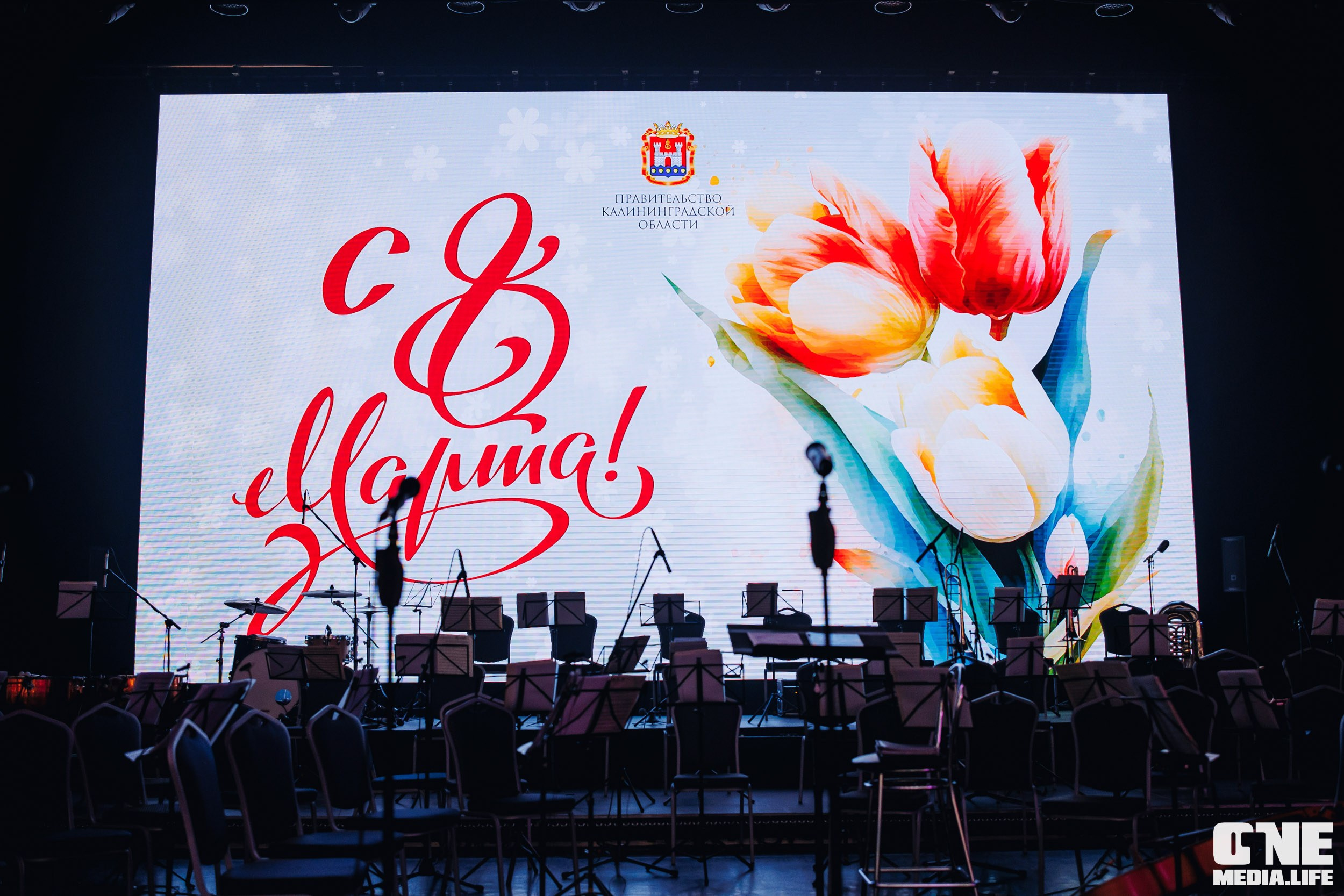 Концерт 8 марта в Янтарь холл. One Media Life: фоторепортажи, фотоотчеты с мероприятий и заведений