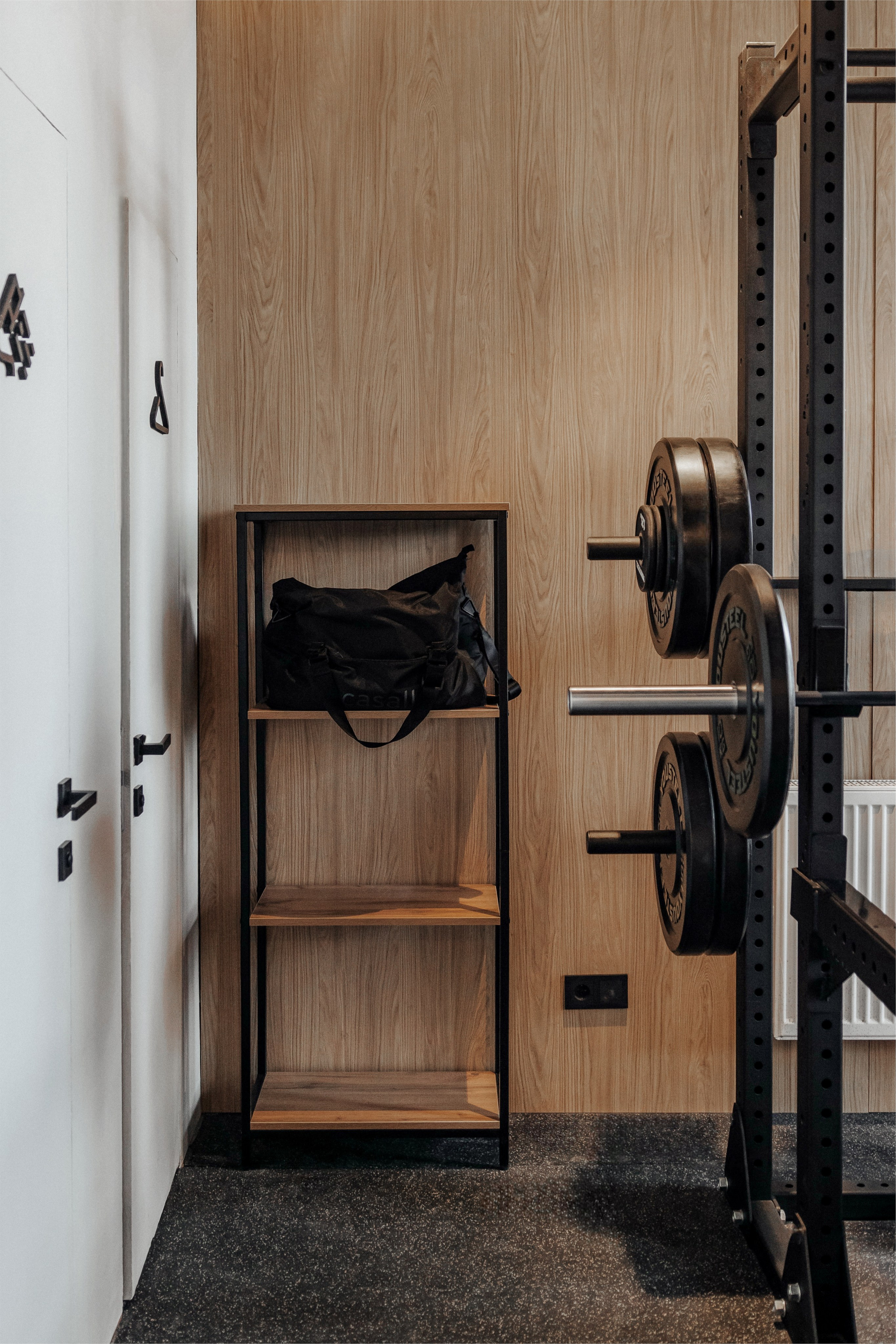 Дизайн зала для тренировок от ksudsgn | Поминутная аренда, душ, санузел, кардиозона, тяжёлая атлетика, Санкт-Петербург